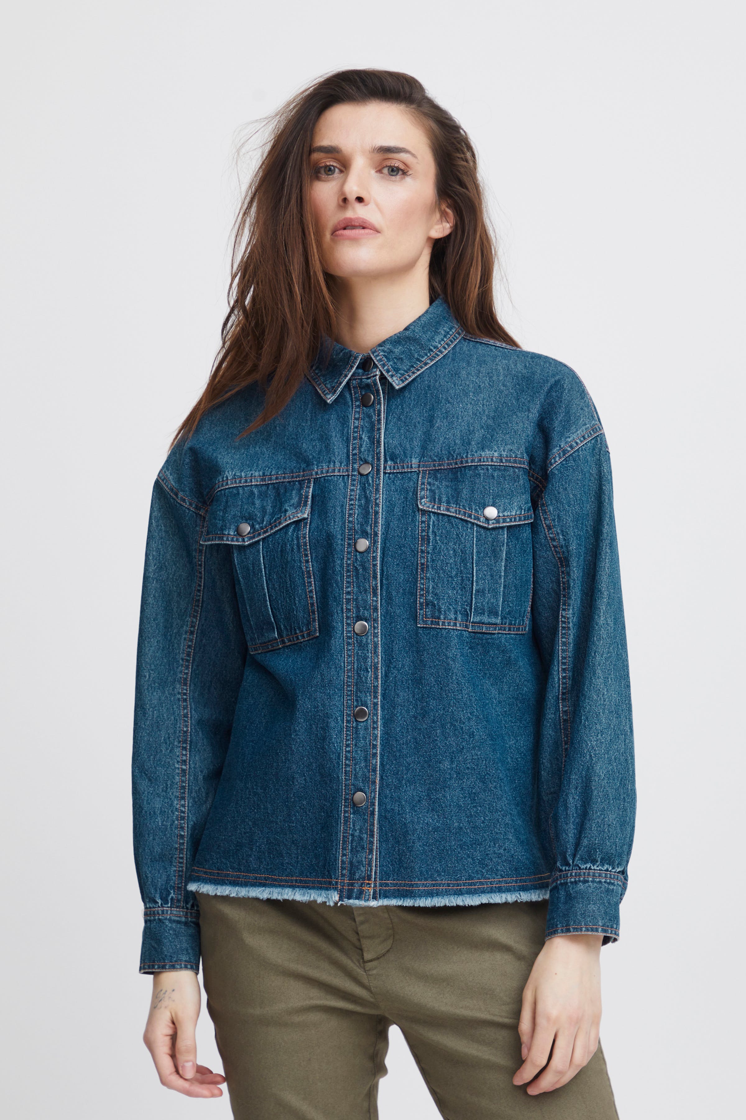 PZRISA Overhemd LOOKBOOK FRONT 50207996-200002