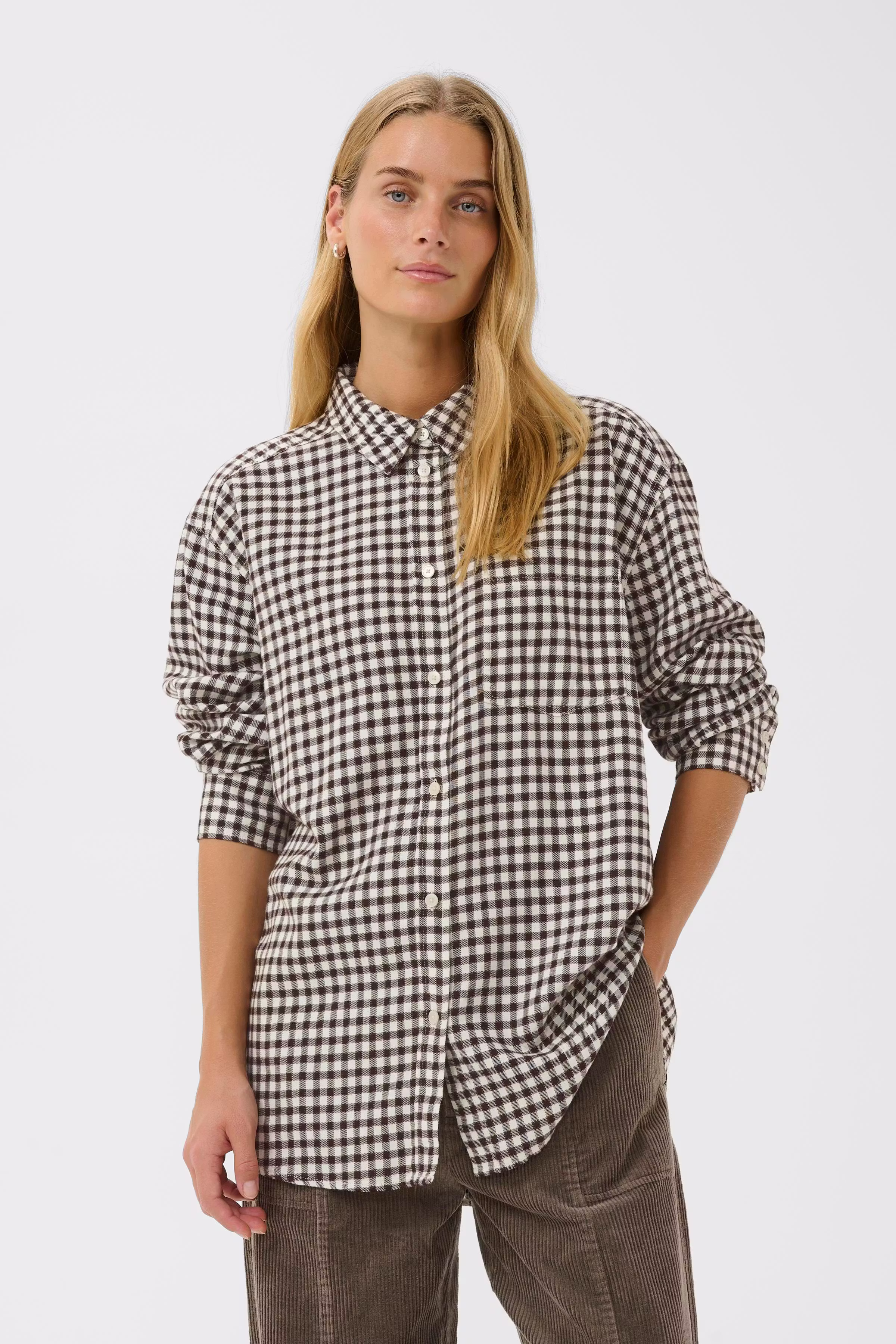 SameaPW Skjorte LOOKBOOK FRONT 30309954-304279