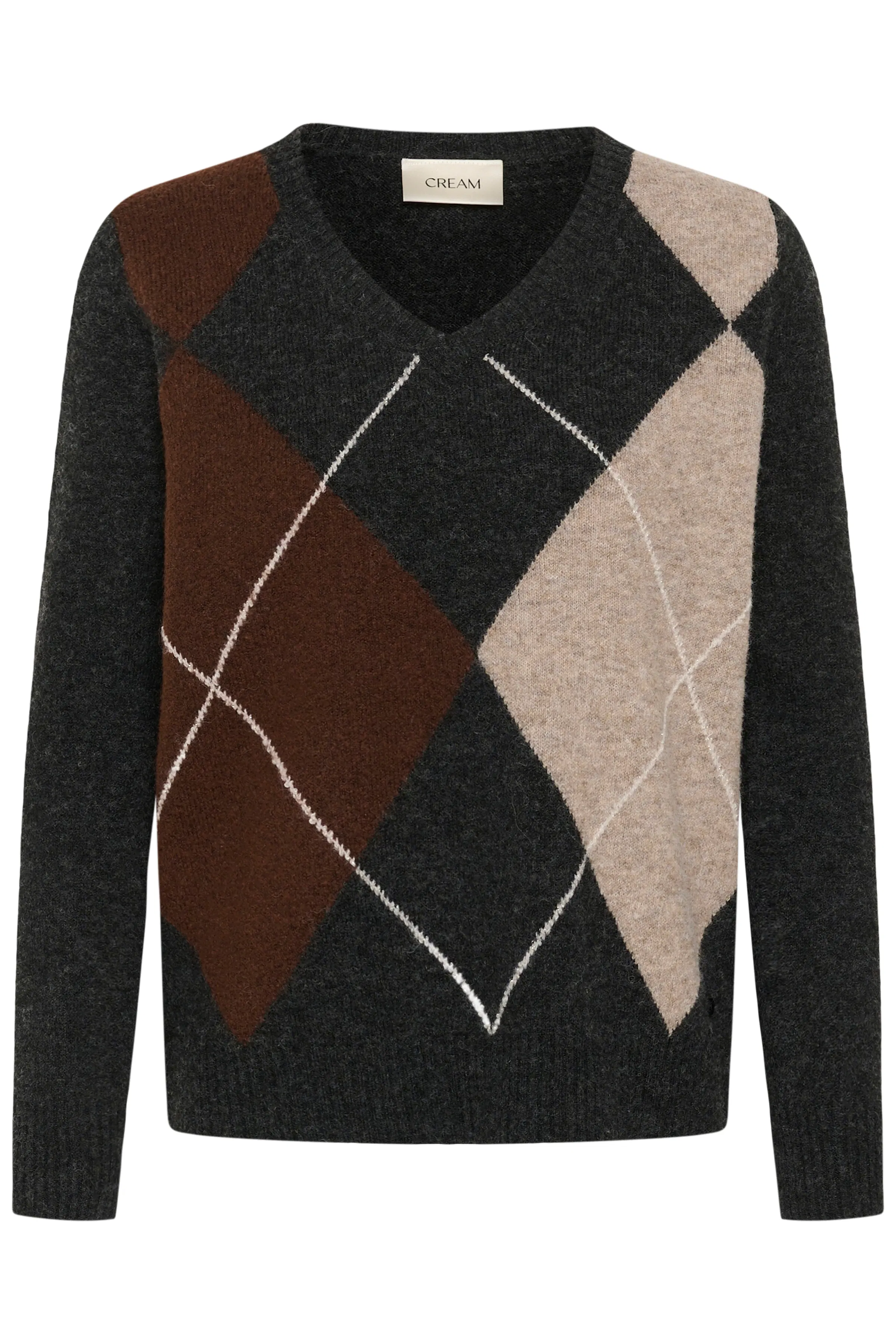 CRHope Argyle striktrøje PACK FRONT 10615298-100120
