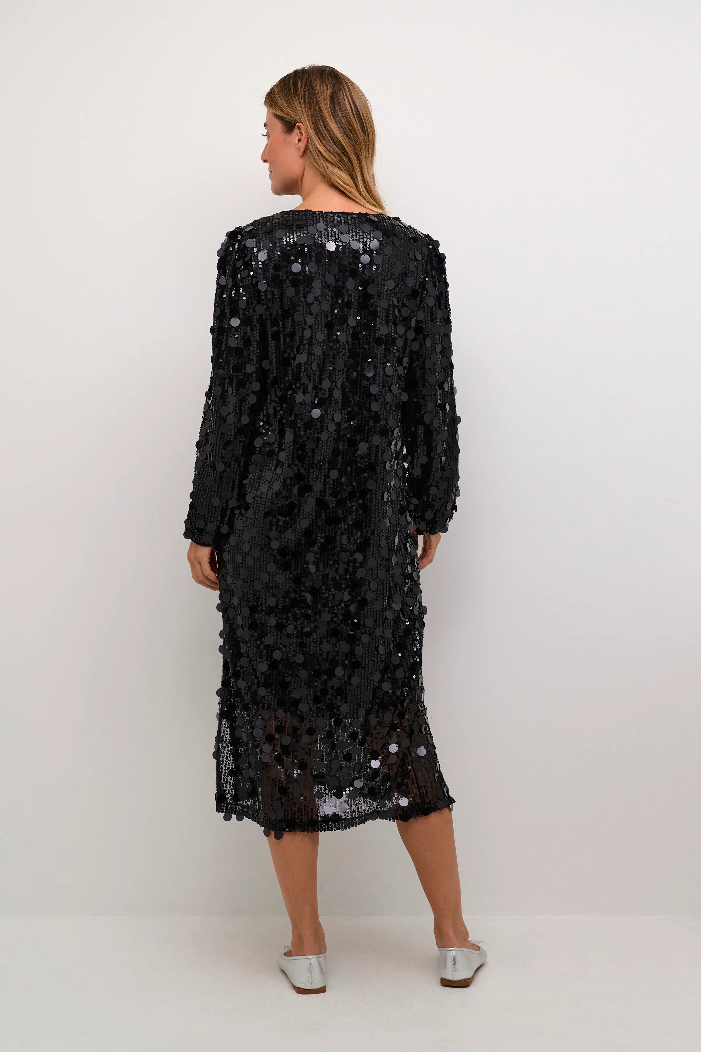 CRShine Paillet kjole LOOKBOOK BACK 10612981-100120
