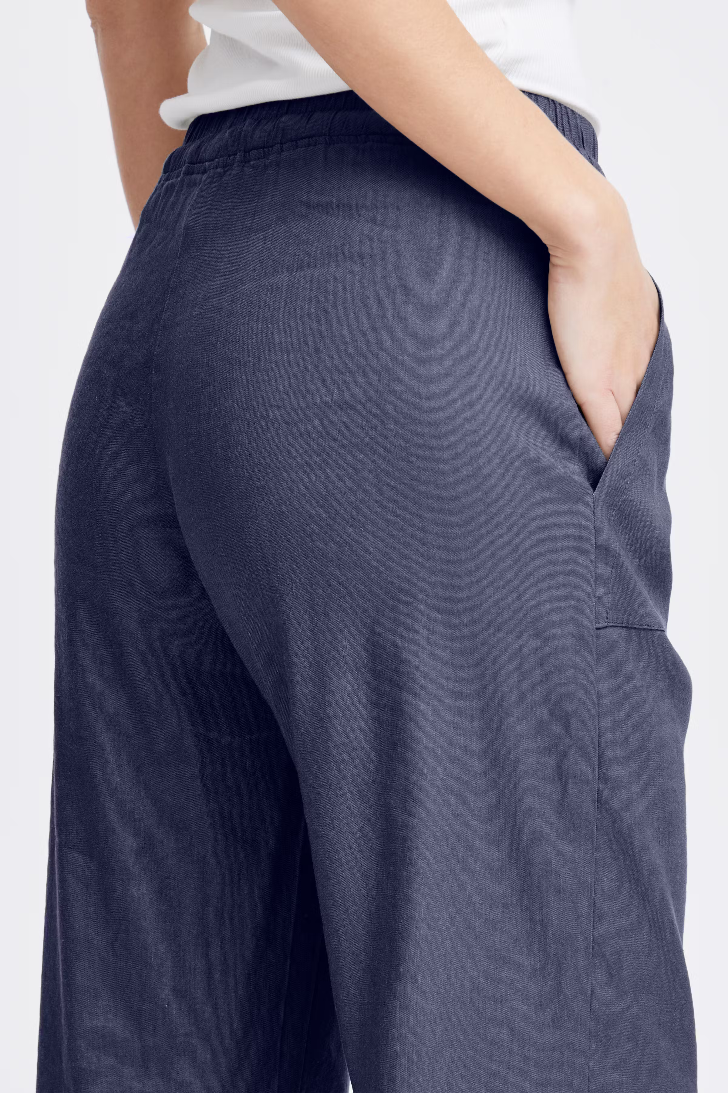 PZLUCA Full Length Wide Leg Bukser LOOKBOOK DETAIL 50208020-194020