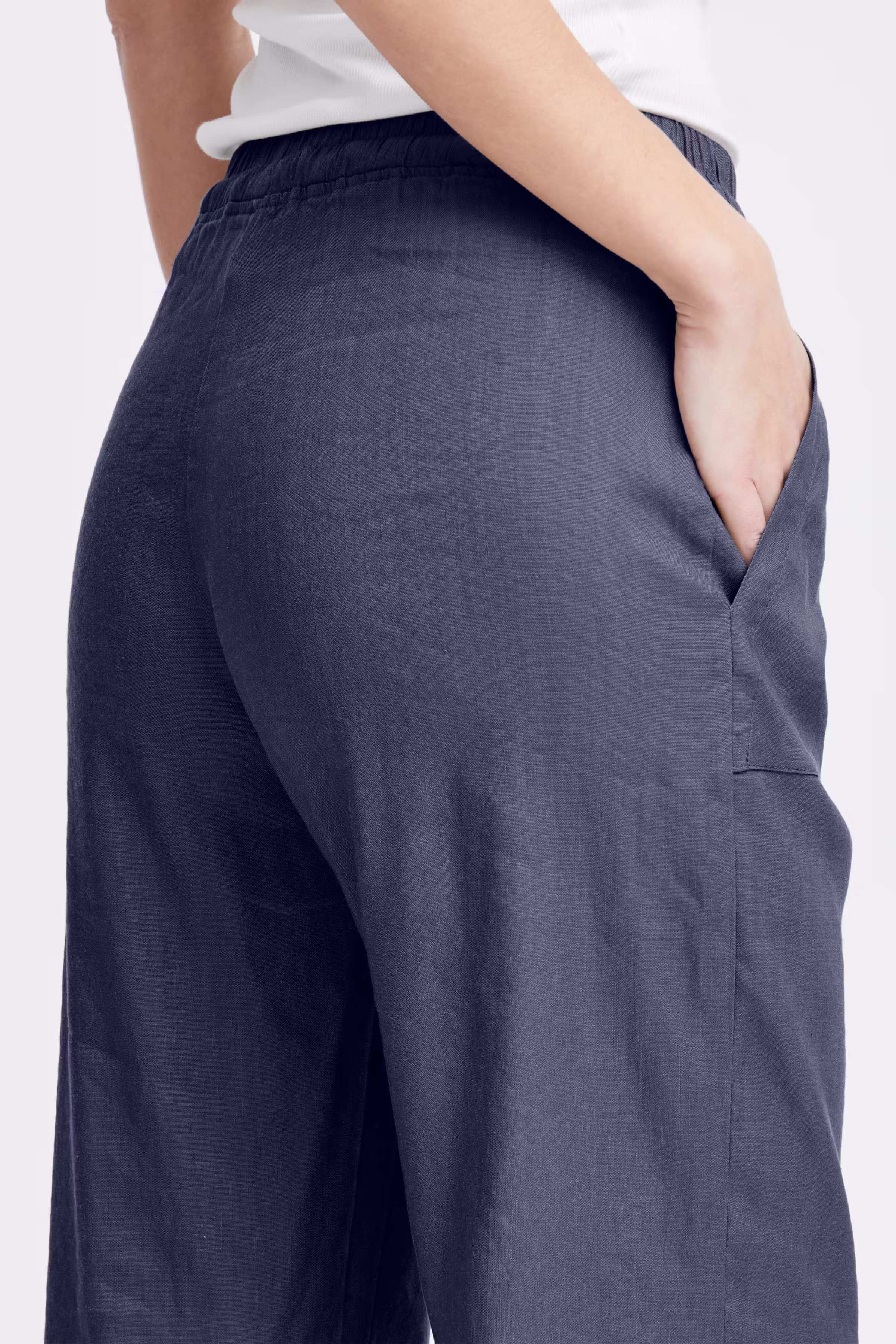 PZLUCA Full Length Wide Leg Bukser LOOKBOOK DETAIL 50208020-194020