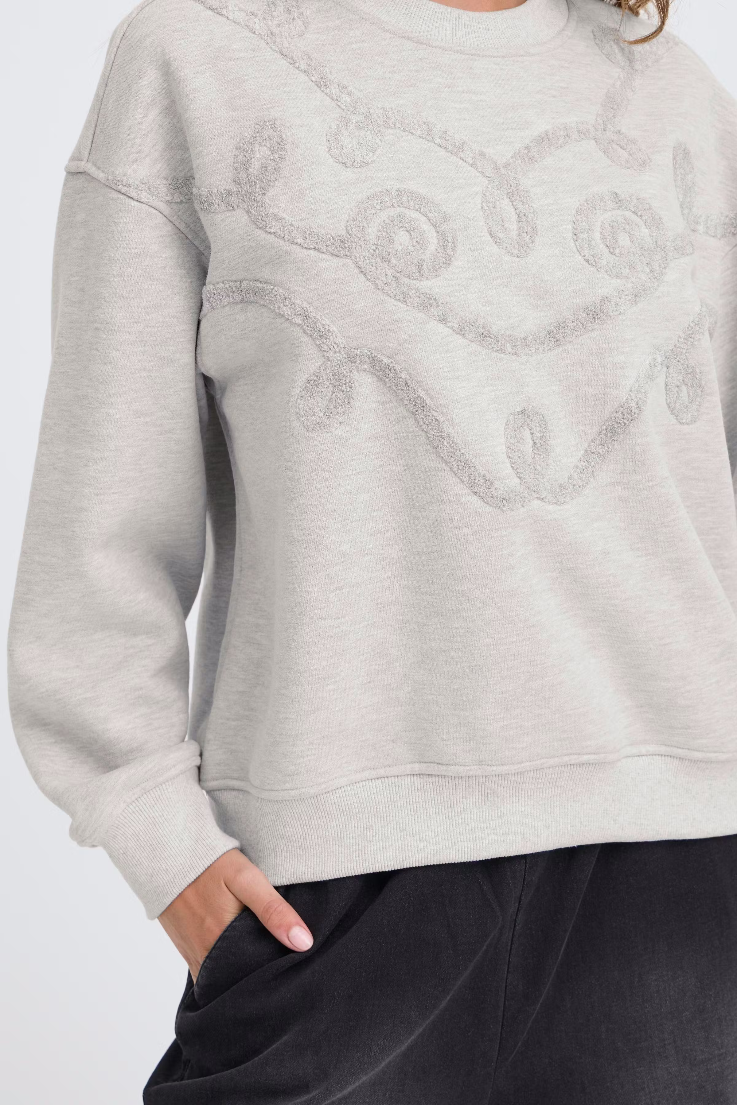 PZISABELLA Sweatshirt LOOKBOOK DETAIL 50210041-1541011