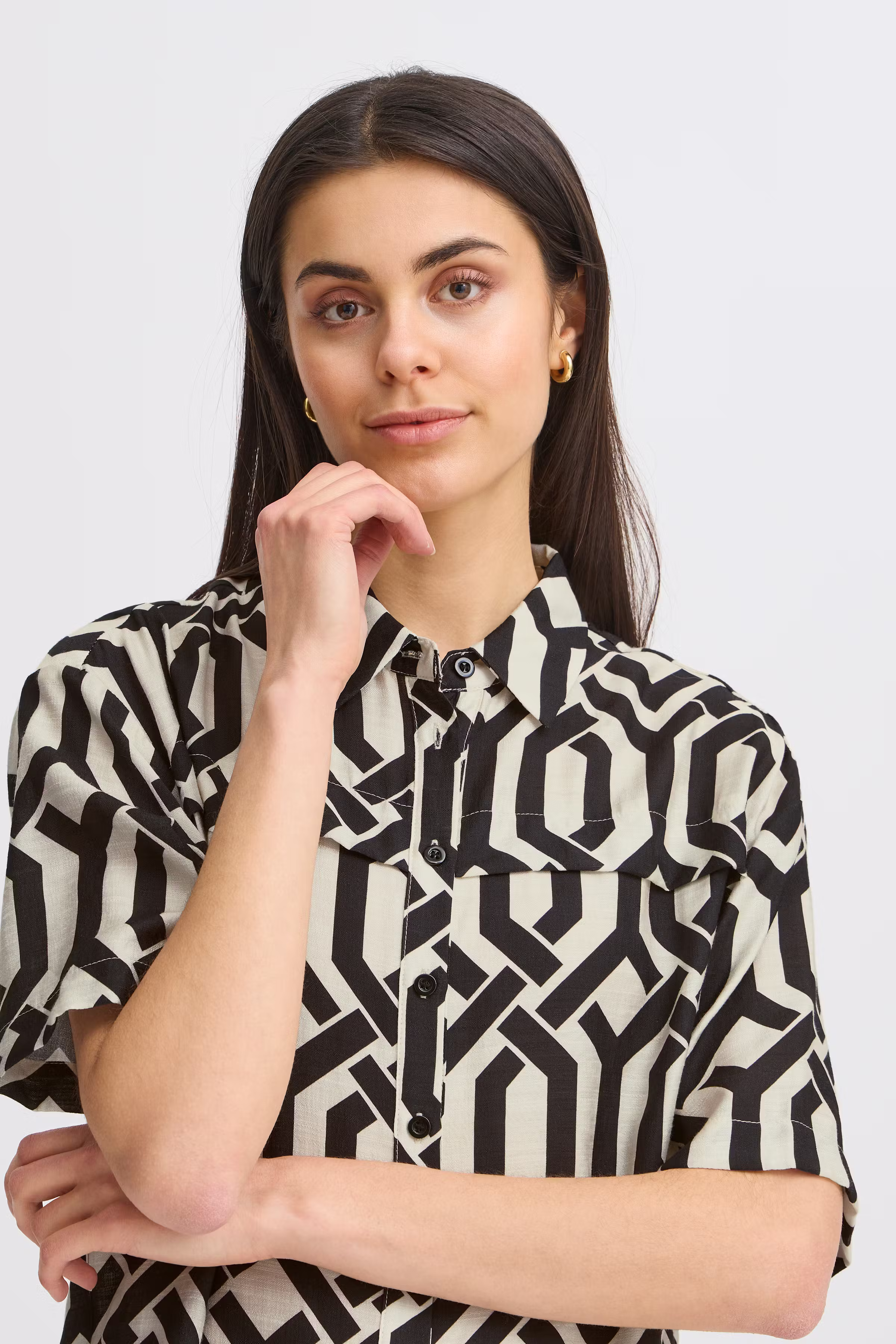 FRARIANA Skjorte LOOKBOOK DETAIL 20615635-204676