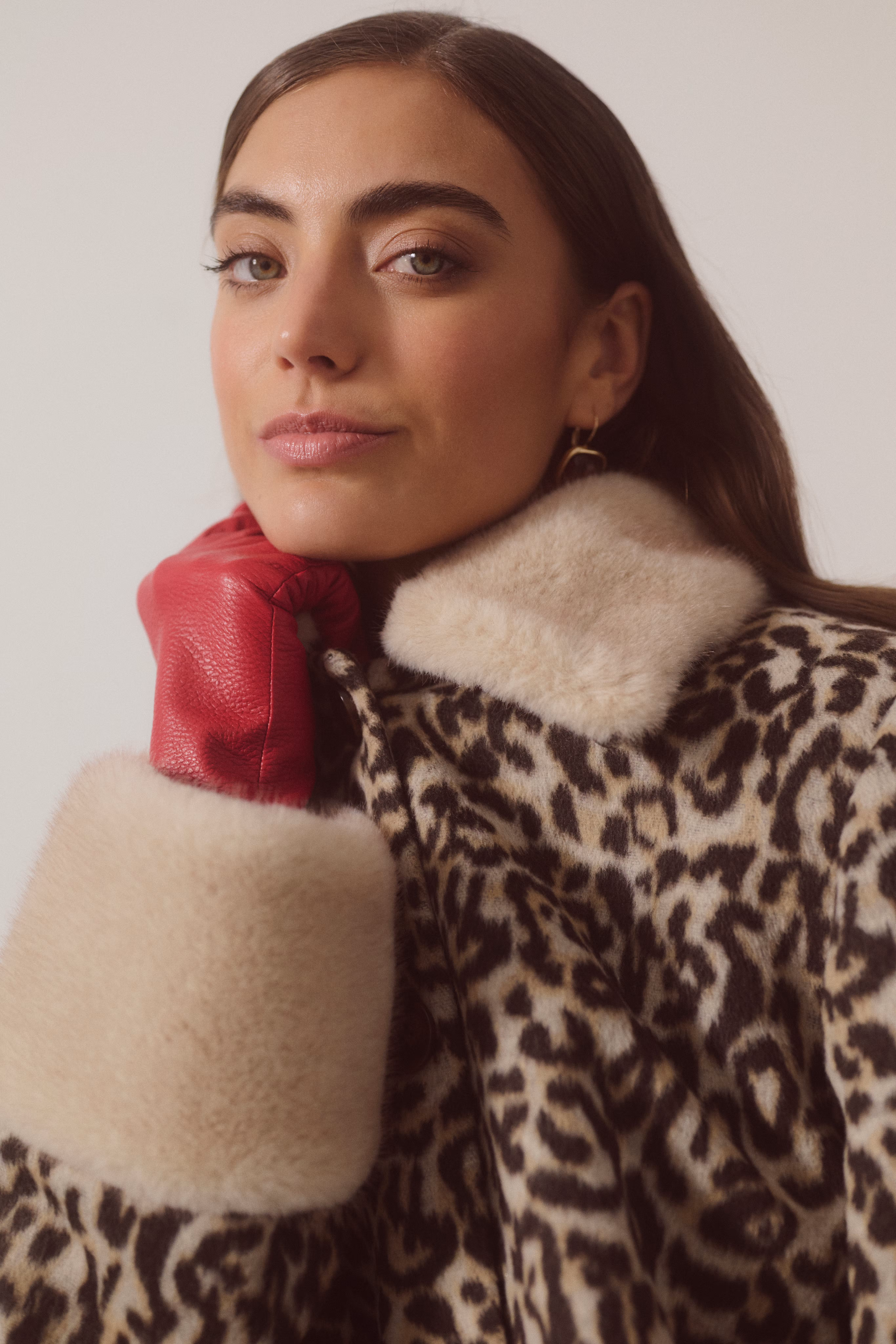CUGIA Faux fur luipaardjas
 LOCATION NONE 50114135-900014860
