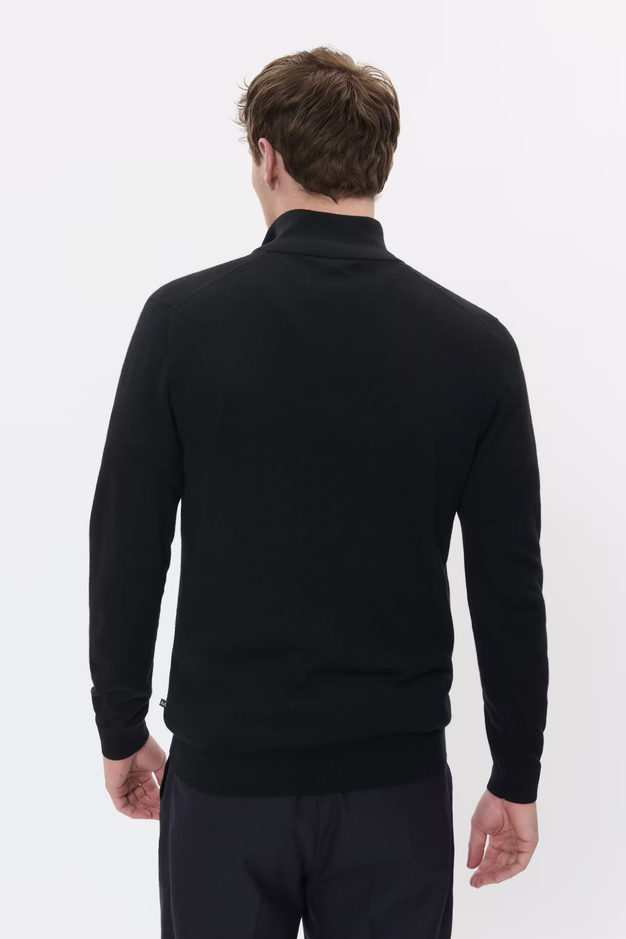 MAmason Merino Pullover LOOKBOOK BACK 30207103-300275