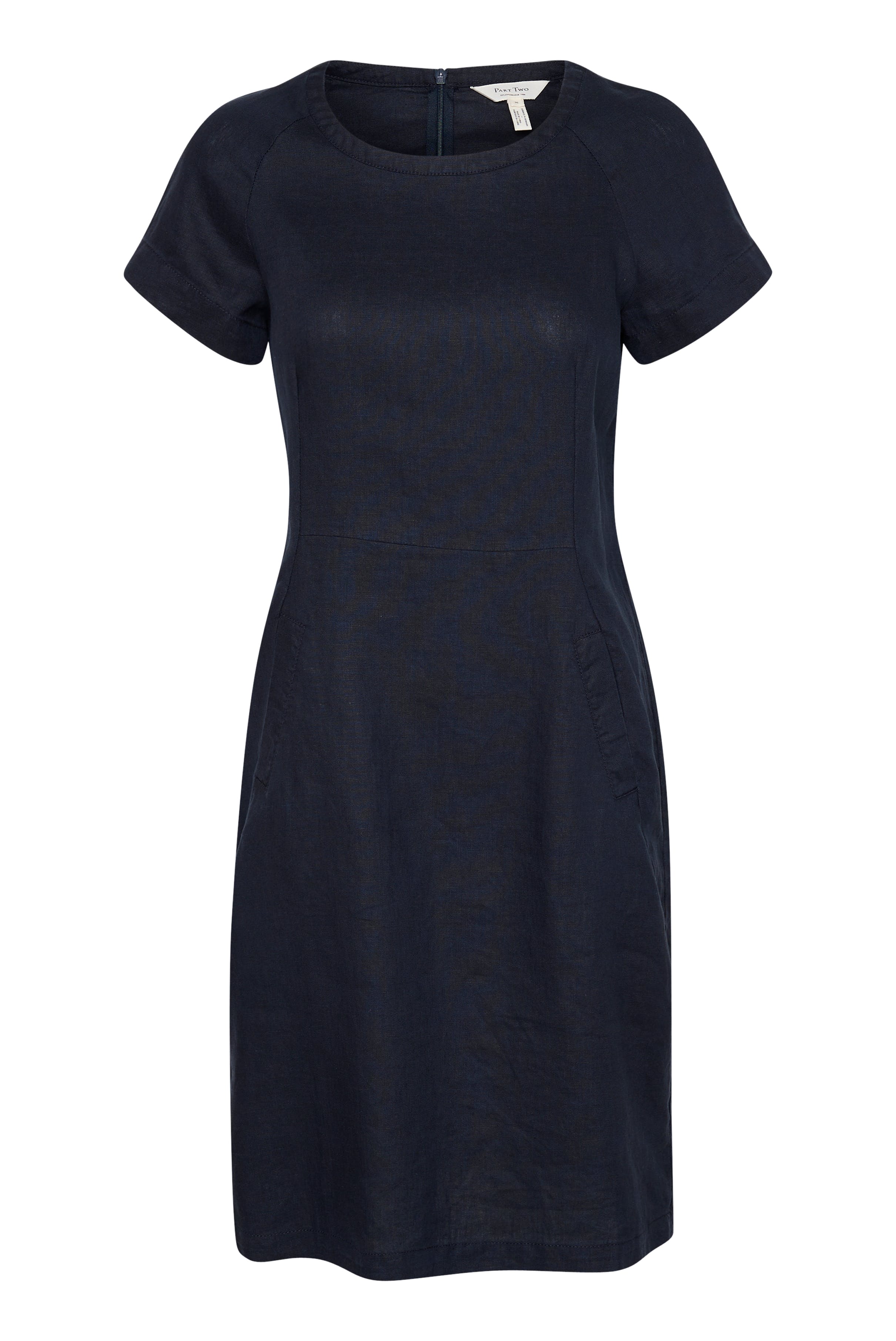 AundreasPW Short linen dress PACK FRONT 30308855-190820