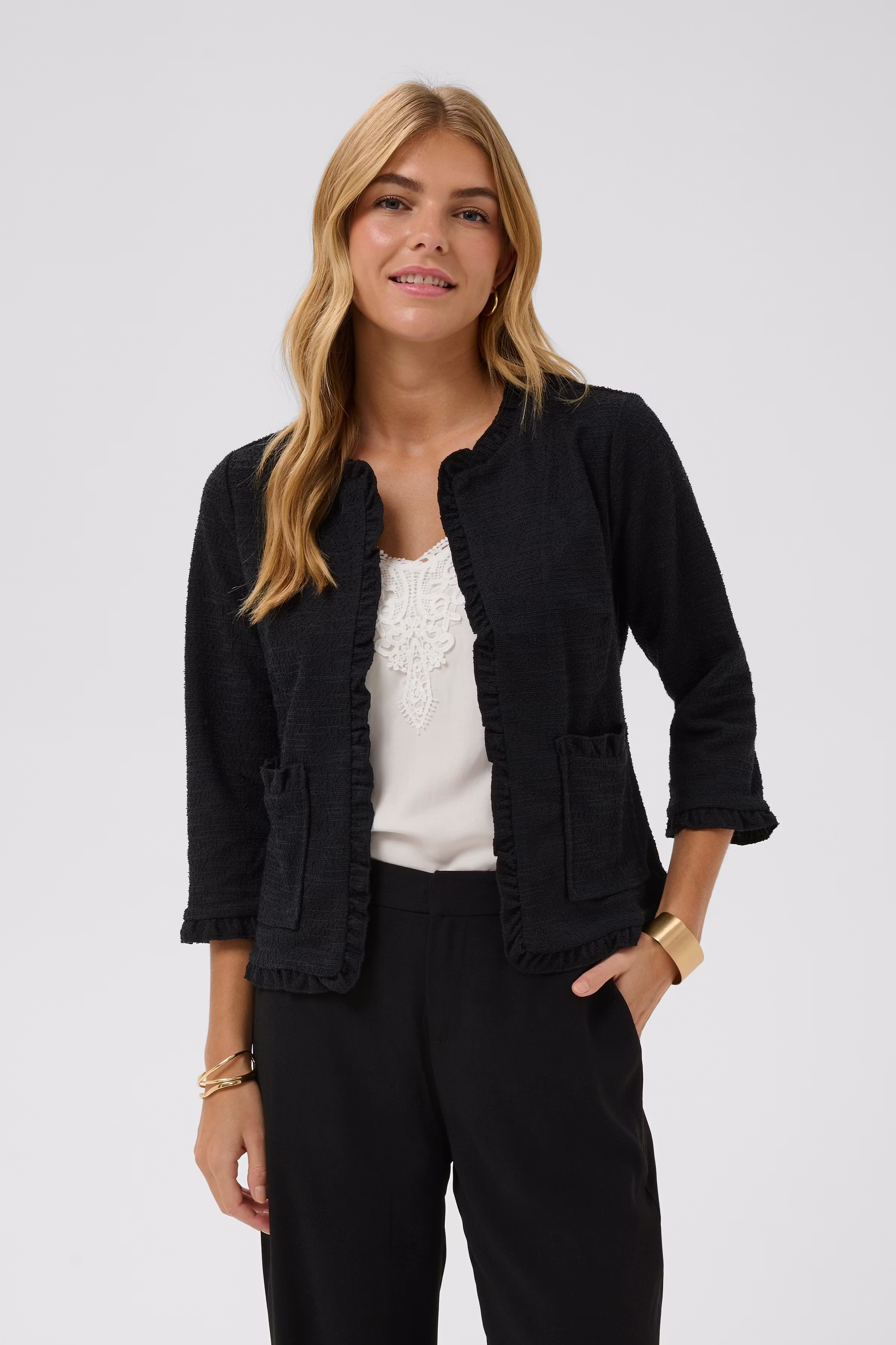 CRMellie Cardigan/Gilet LOOKBOOK FRONT 10612204-100120