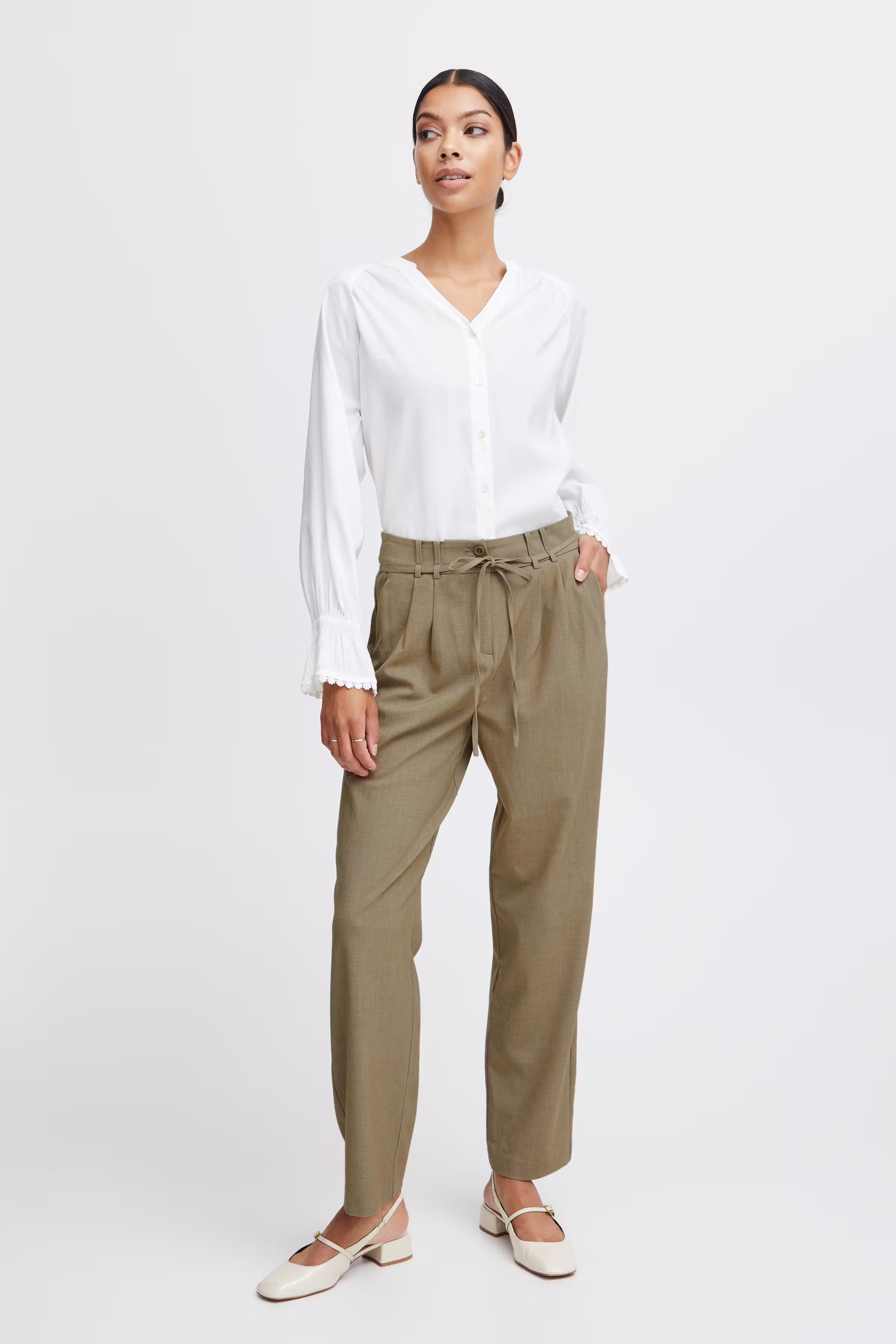 BYDANTA Bukser LOOKBOOK FRONT 20814265-1706201