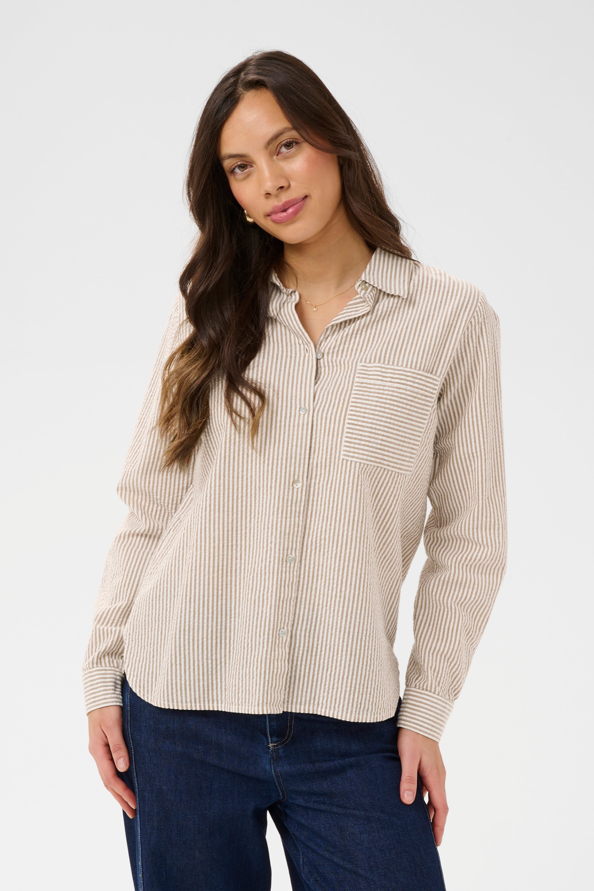 ElmikoSZ Overhemd LOOKBOOK FRONT 30515127-304845