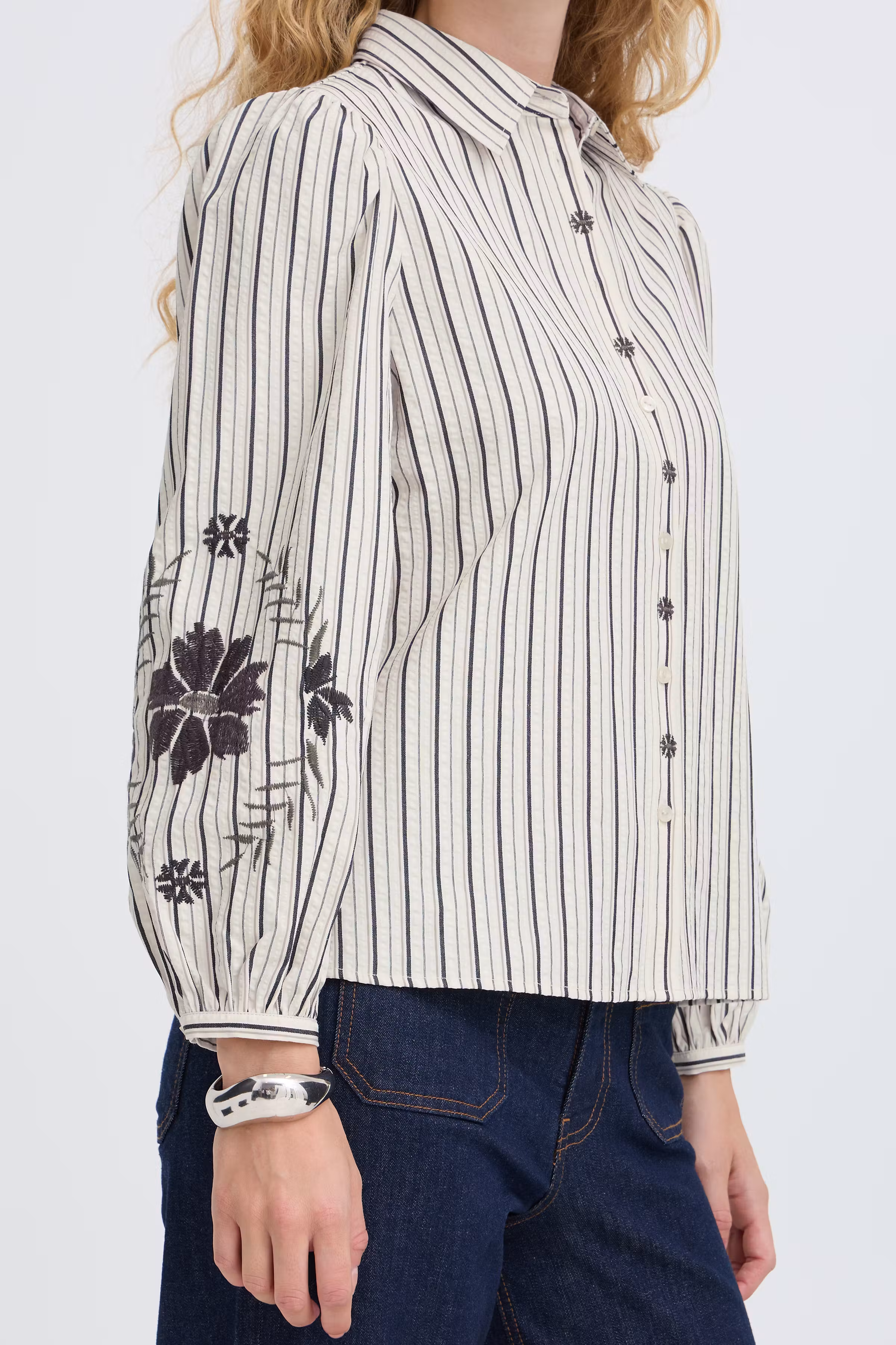 BYHIPPI Skjorte LOOKBOOK DETAIL 20819651-900013650