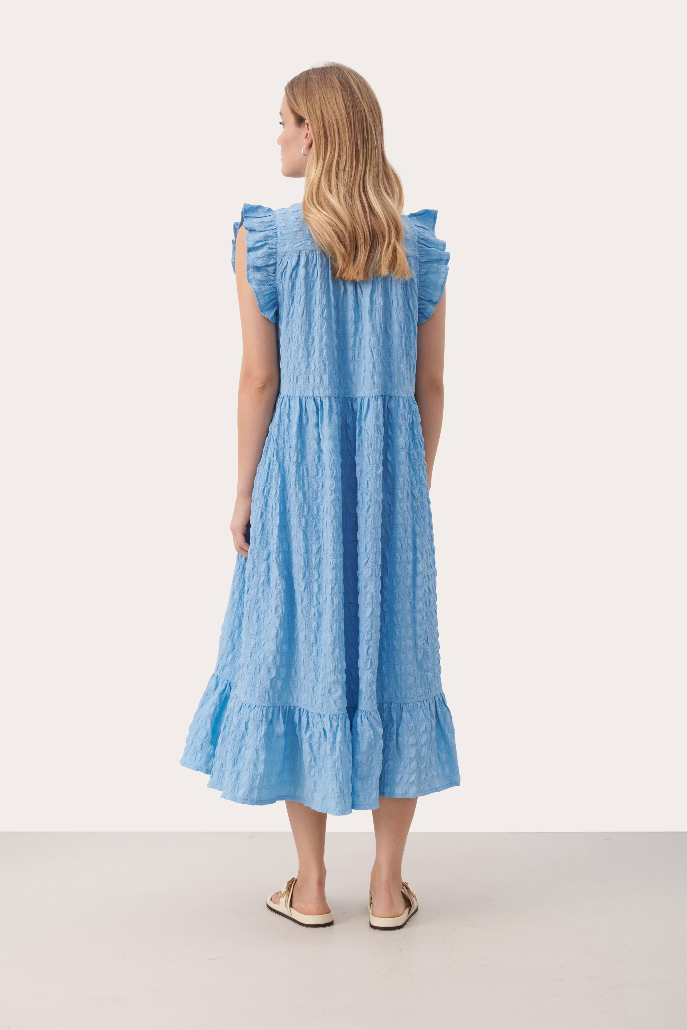 GimalinaPW Lang kjole med flæser LOOKBOOK BACK 30308987-164120