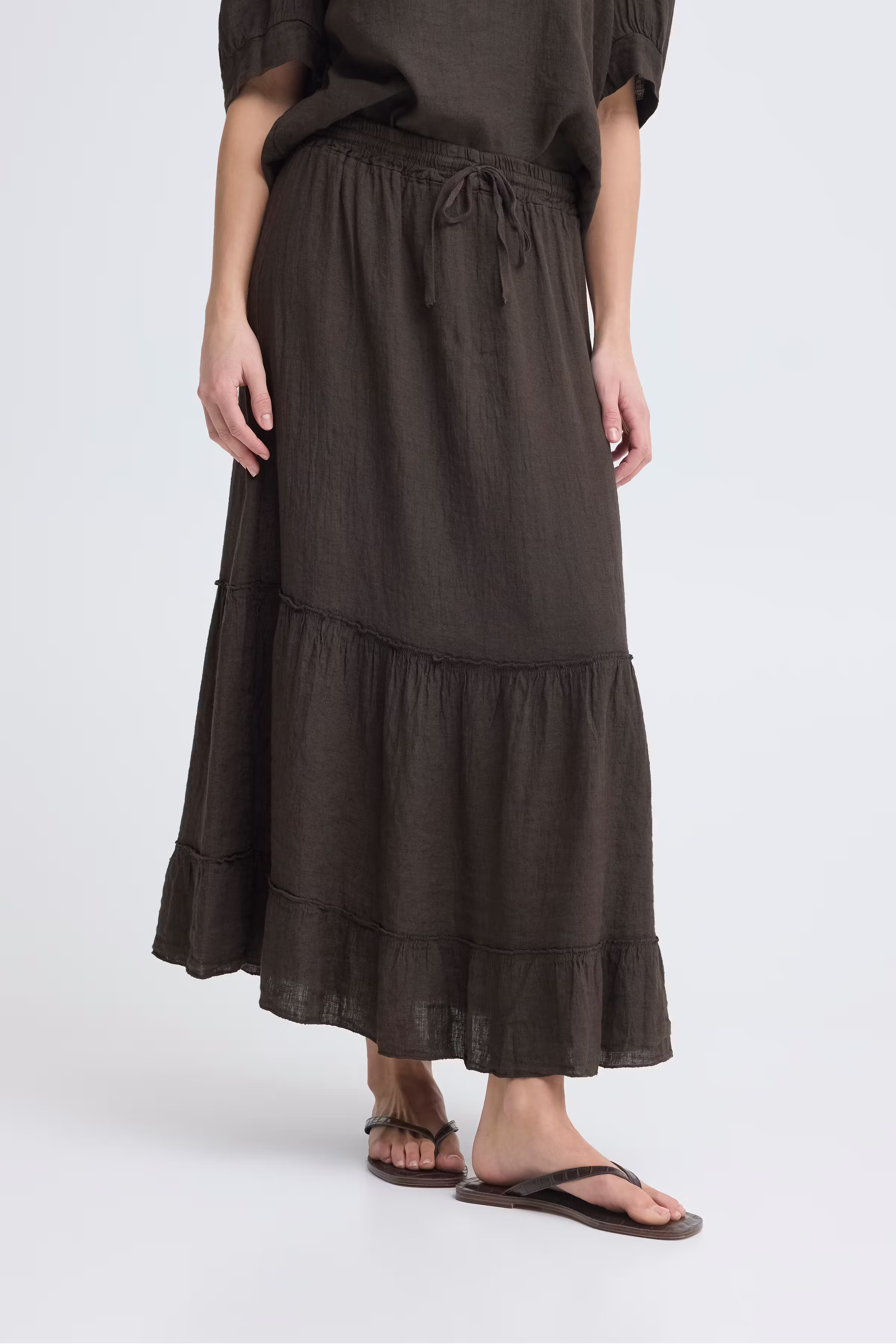 SBFONTANELLE Skjørt LOOKBOOK FRONT 22100884-191216