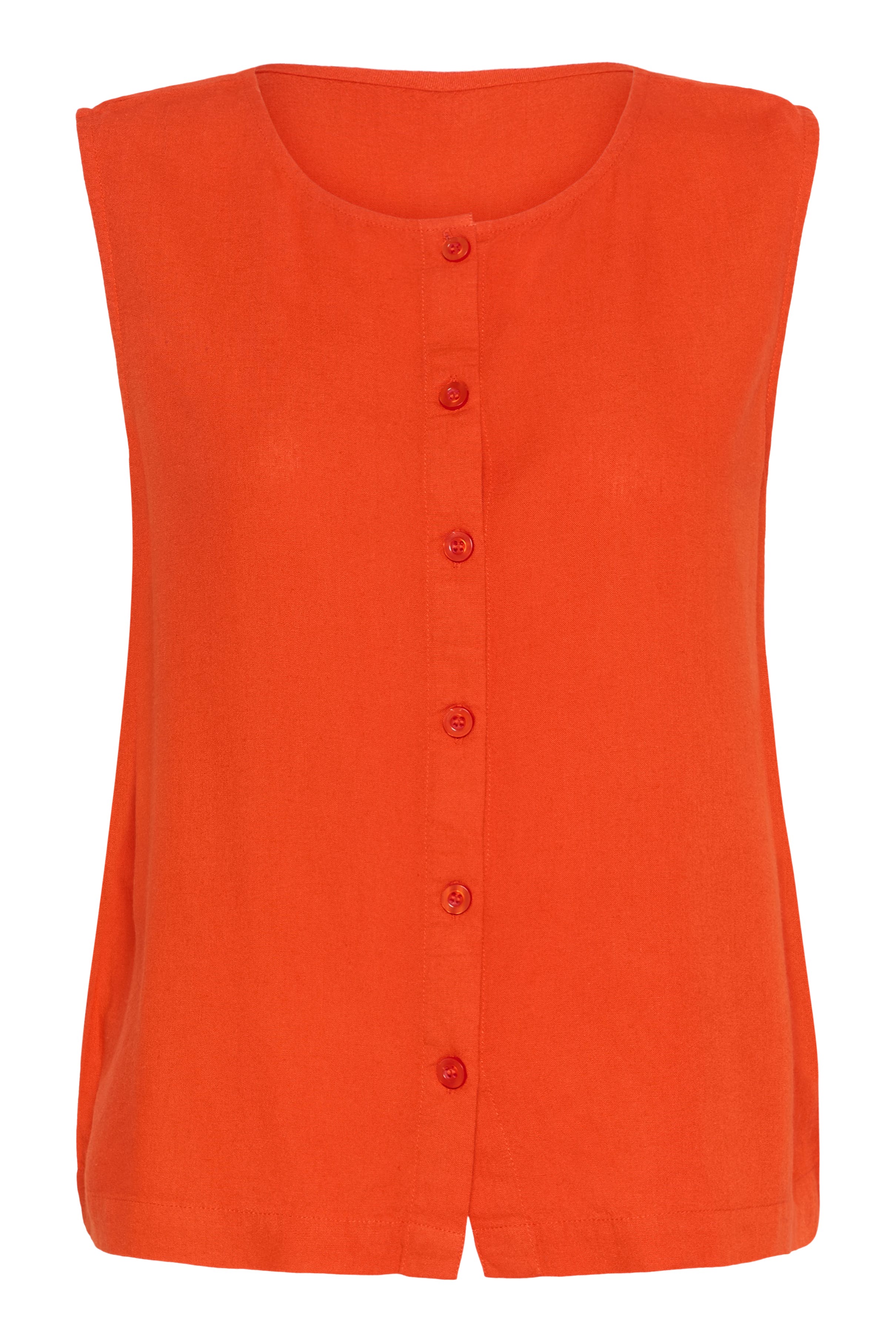 KAmilia Linen Blouse PACK FRONT 10510158-171558