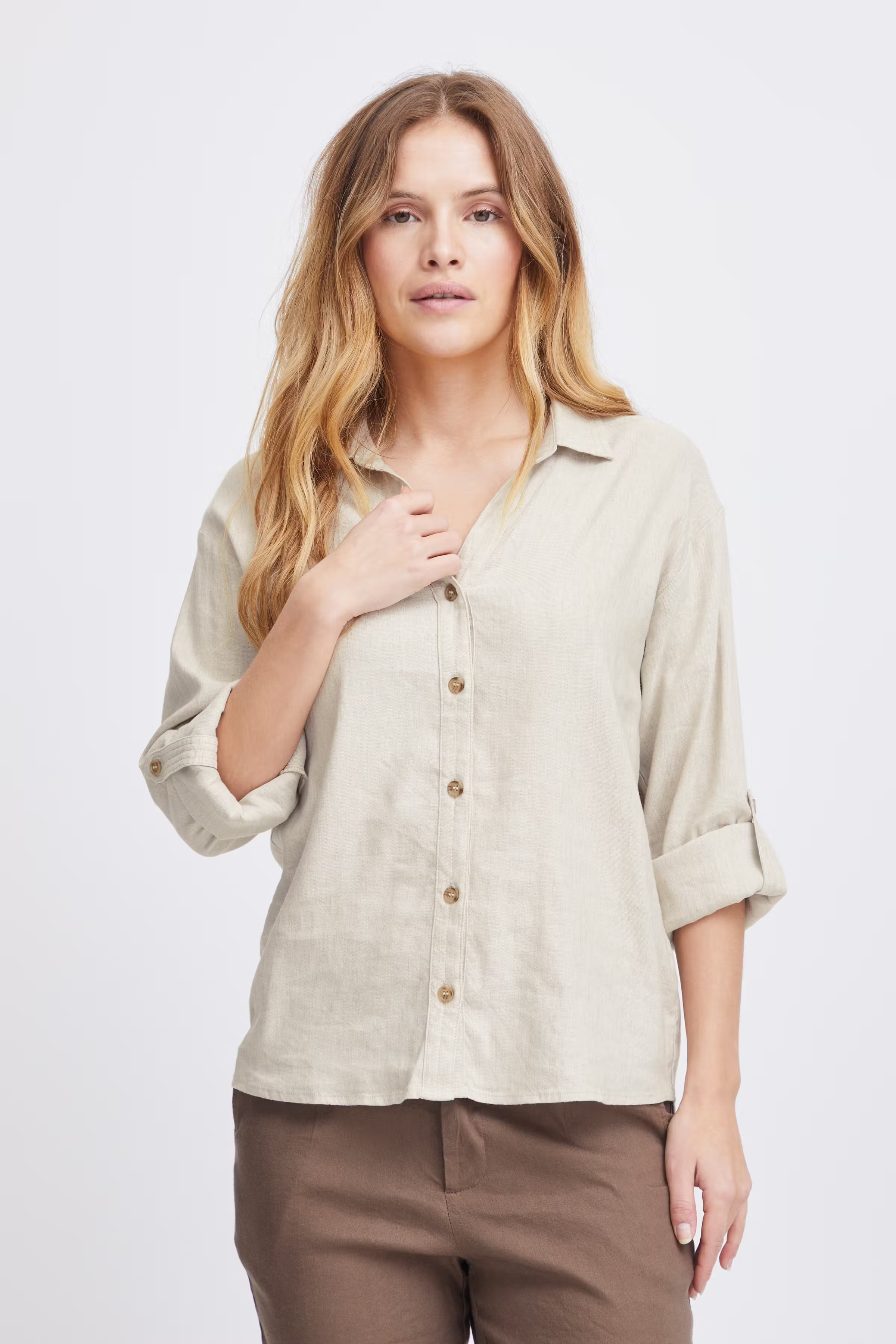 PZLUCA Skjorte LOOKBOOK FRONT 50208022-1309071