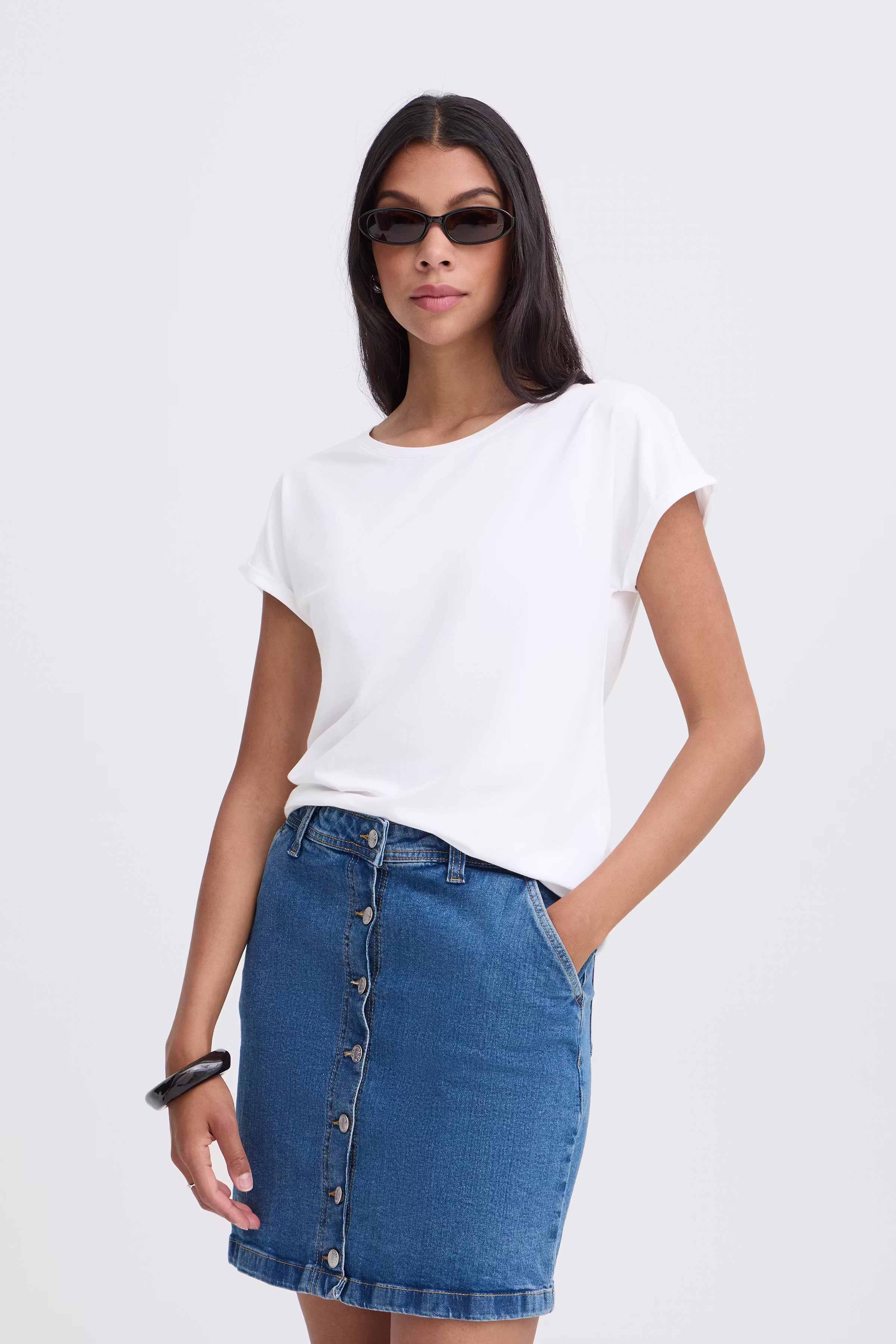 Kurzarm T-Shirt LOOKBOOK FRONT 20804205-80100