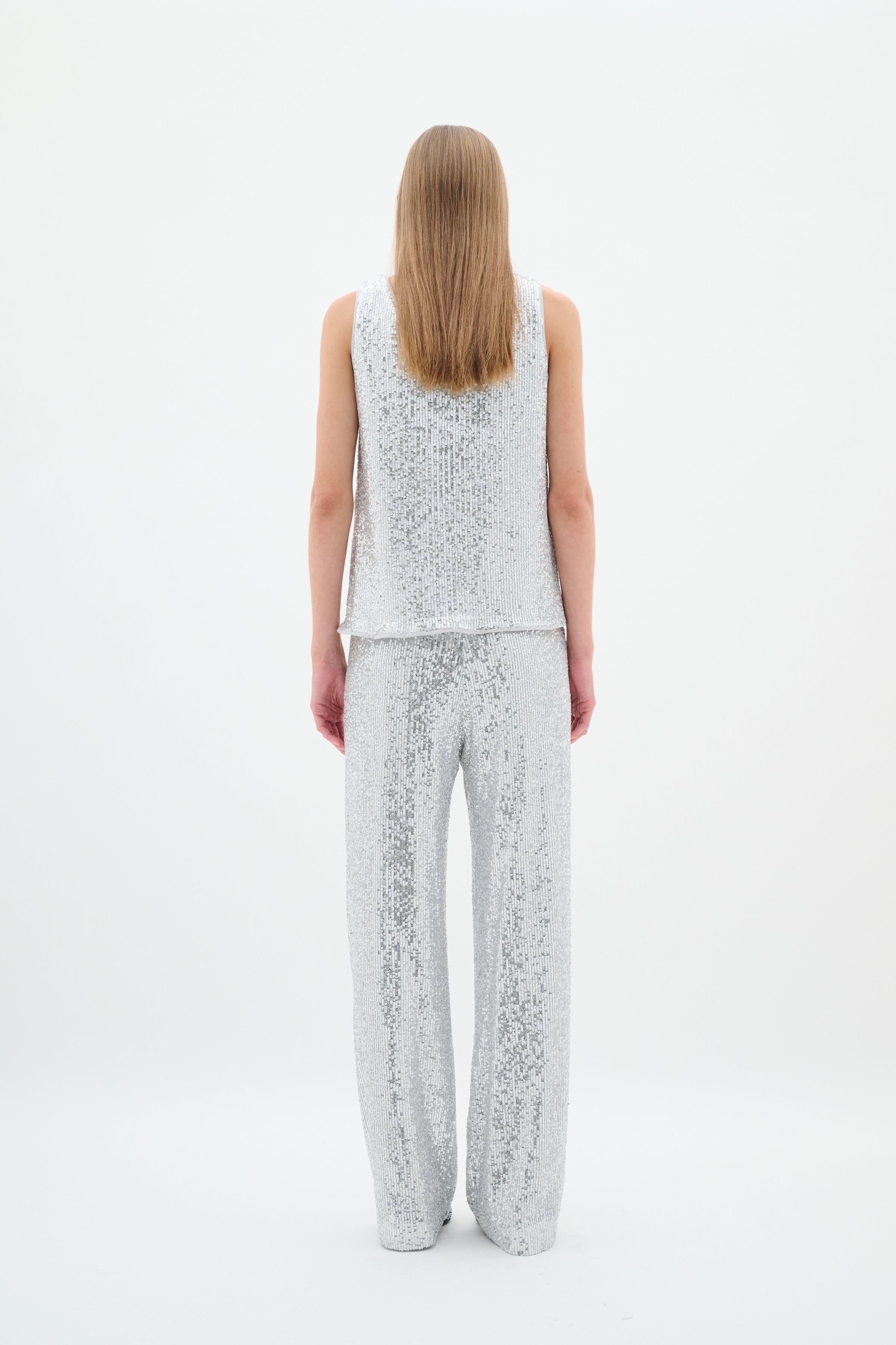 BarbaraIW Sequin Trousers LOOKBOOK BACK 30110081-300030