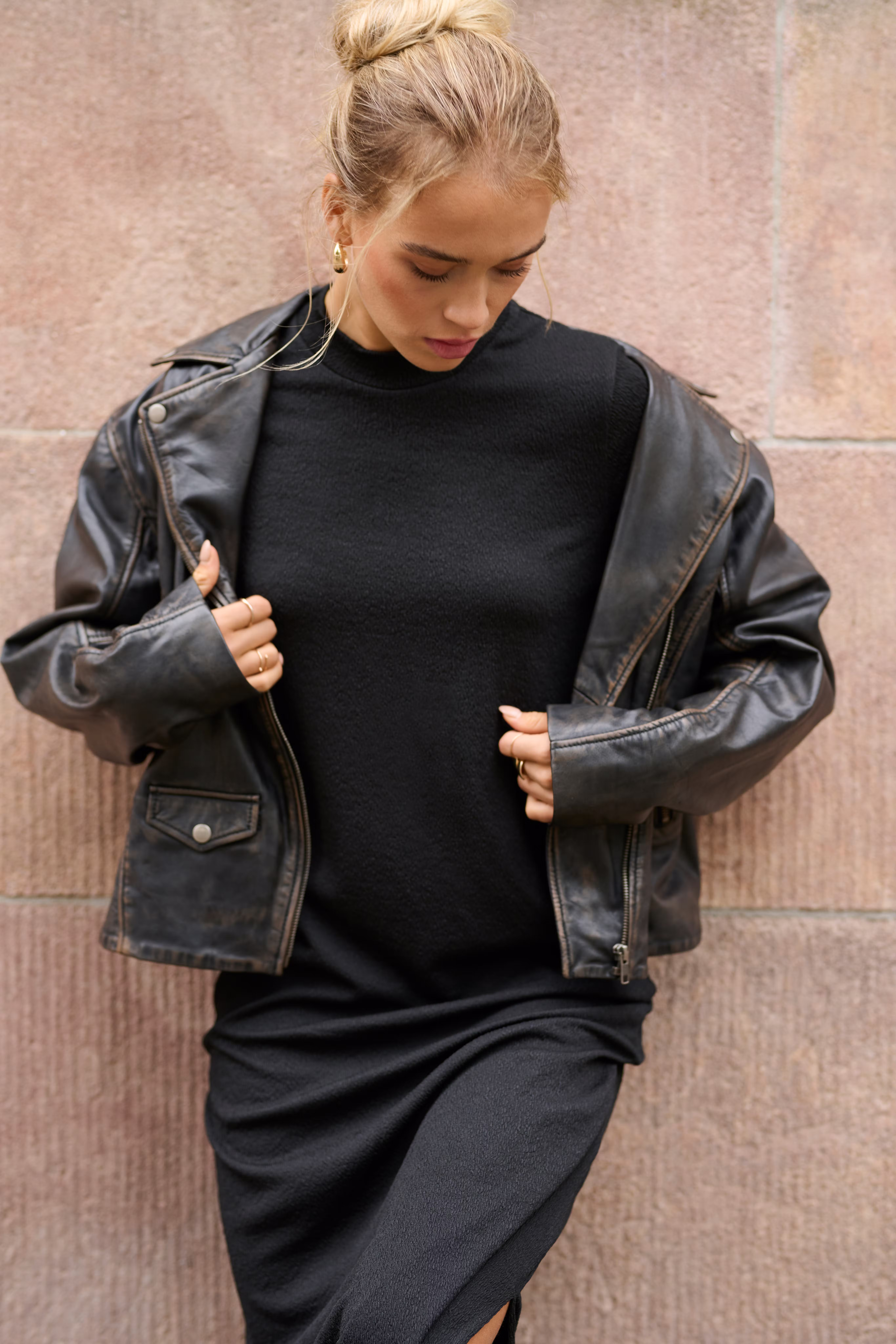 KAjane Leren jas LOCATION NONE 10508826-106102