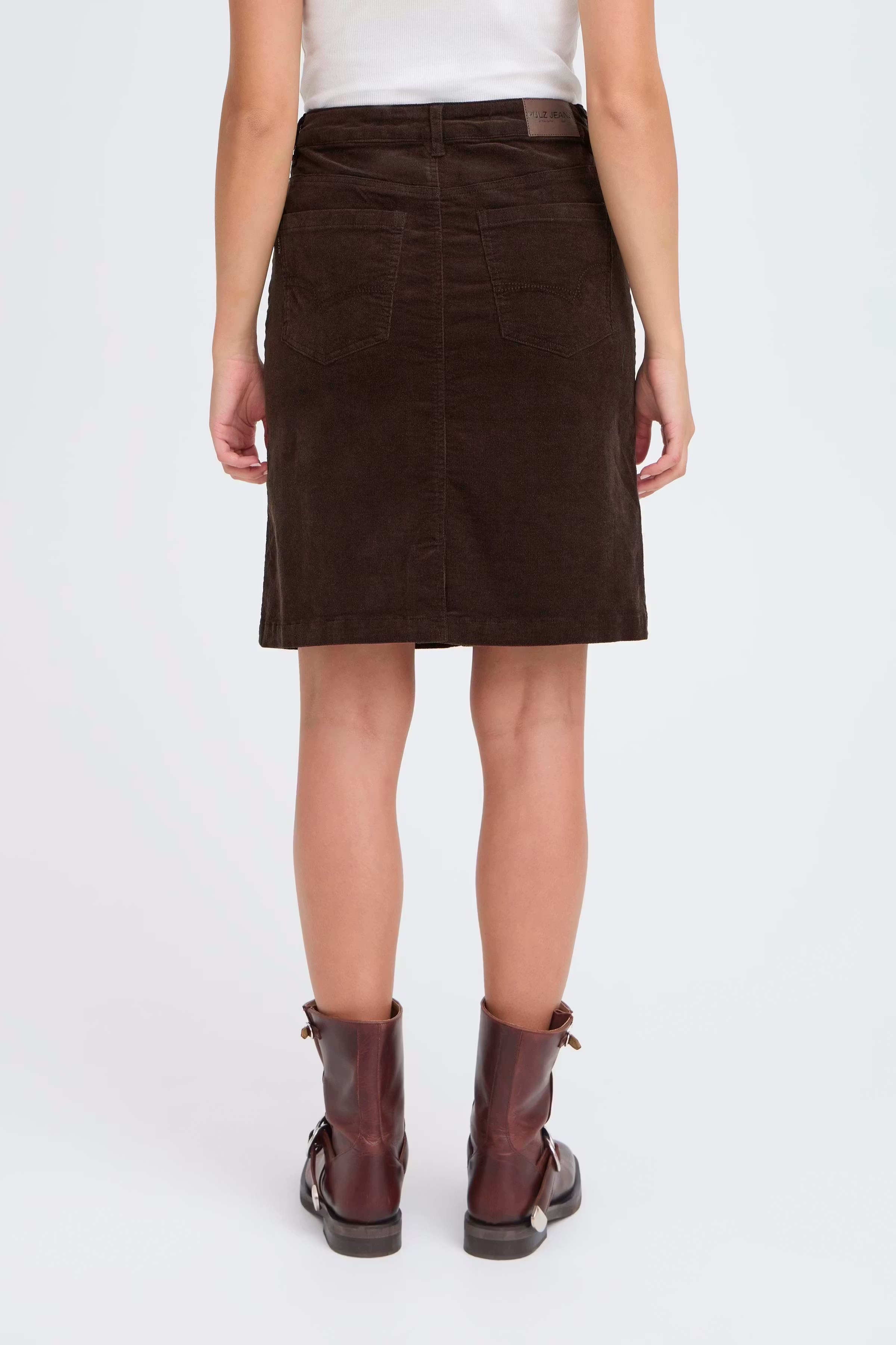 PZSALLY Skjørt LOOKBOOK BACK 50210076-191103