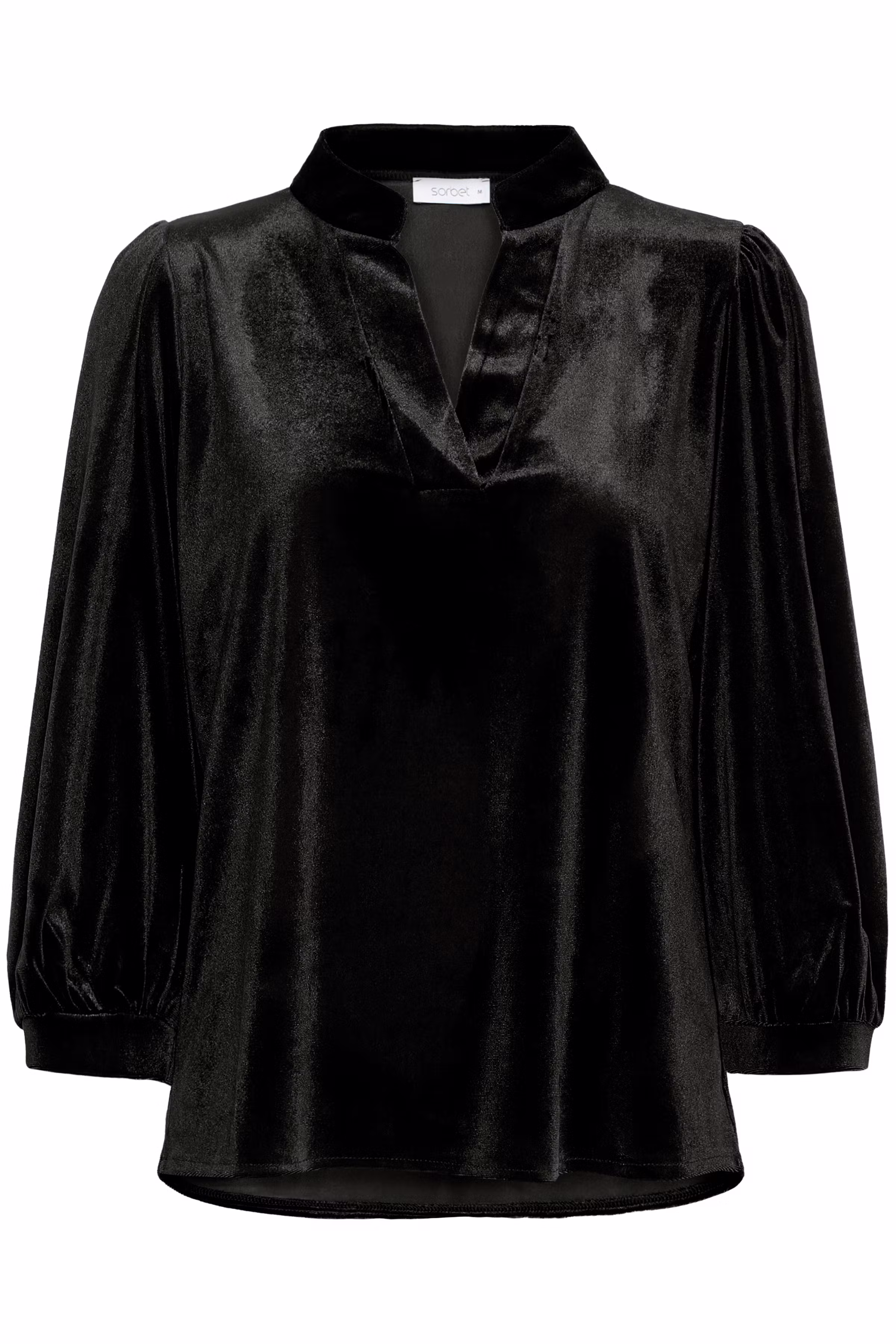 SBVELVETTA Bluse PACK FRONT 22100855-190303