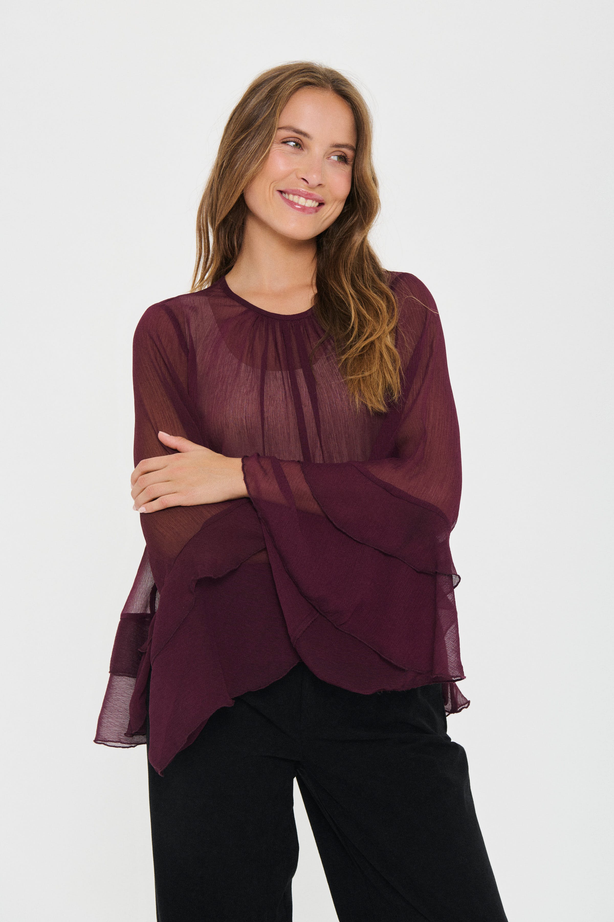 MazelleSZ Blouse LOOKBOOK FRONT 30515020-192118