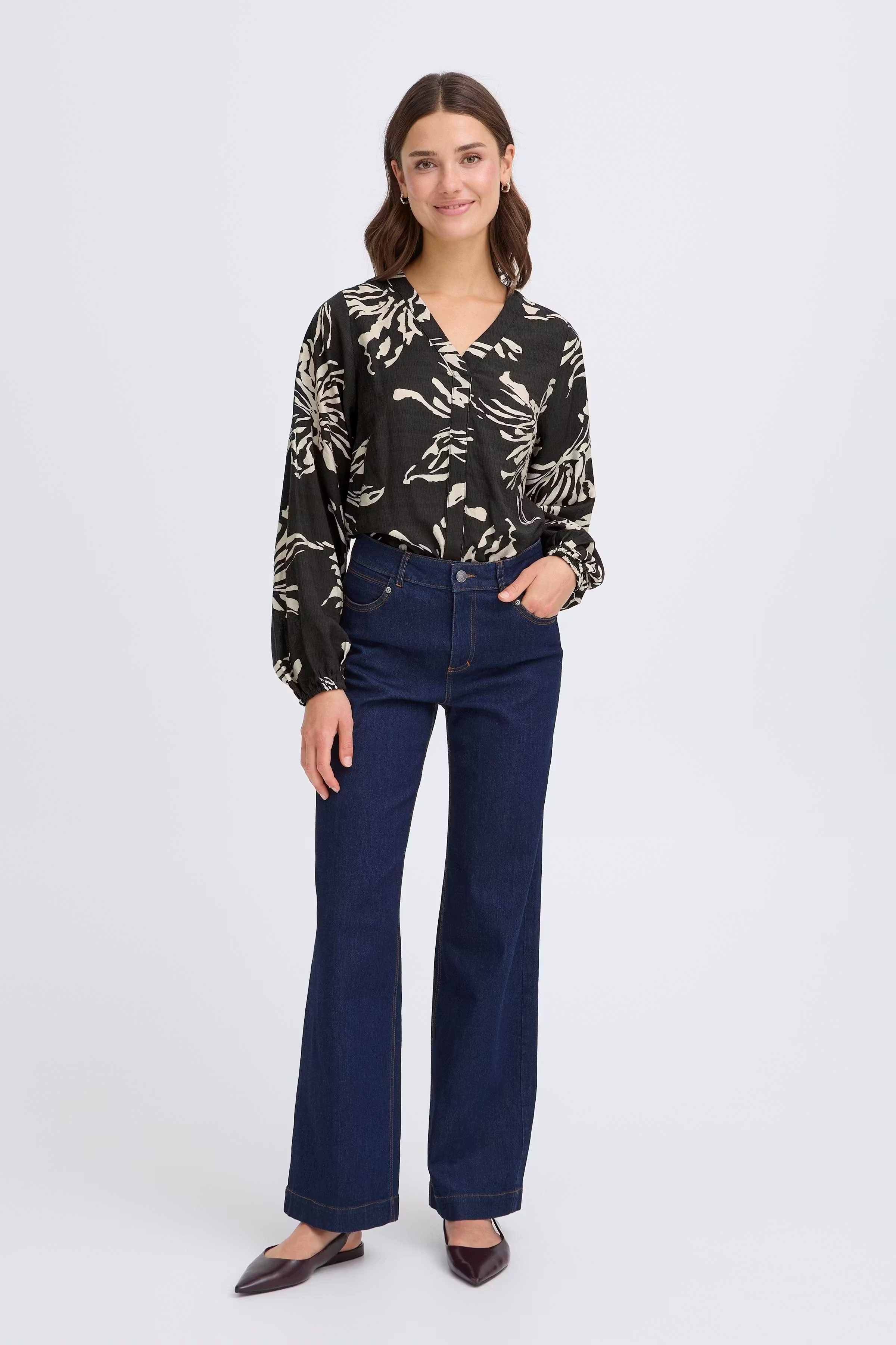 FRARIANA Bluse LOOKBOOK FRONT 20617380-900003054