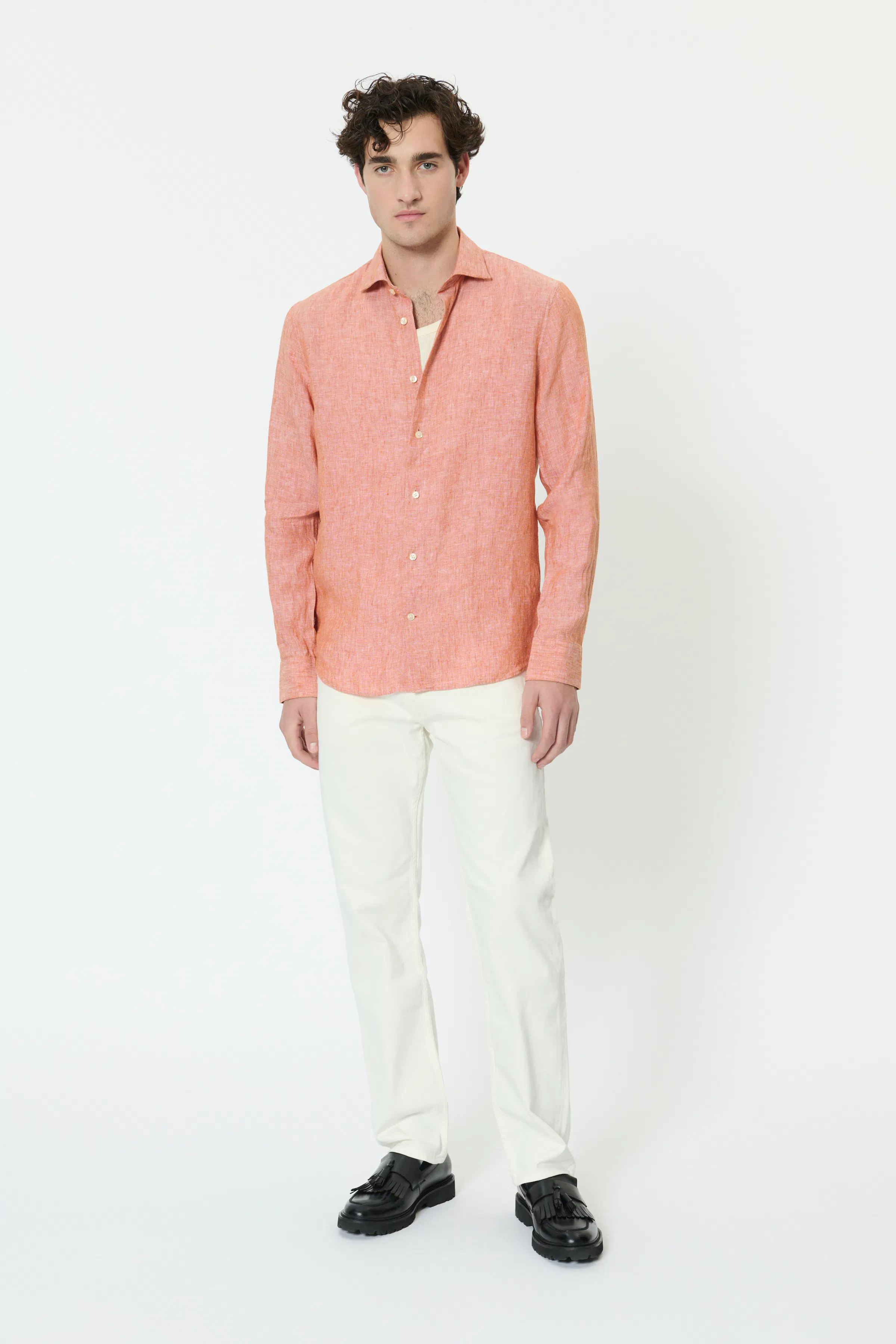 MAmarc linen shirt LOOKBOOK FRONT 30205841-161449