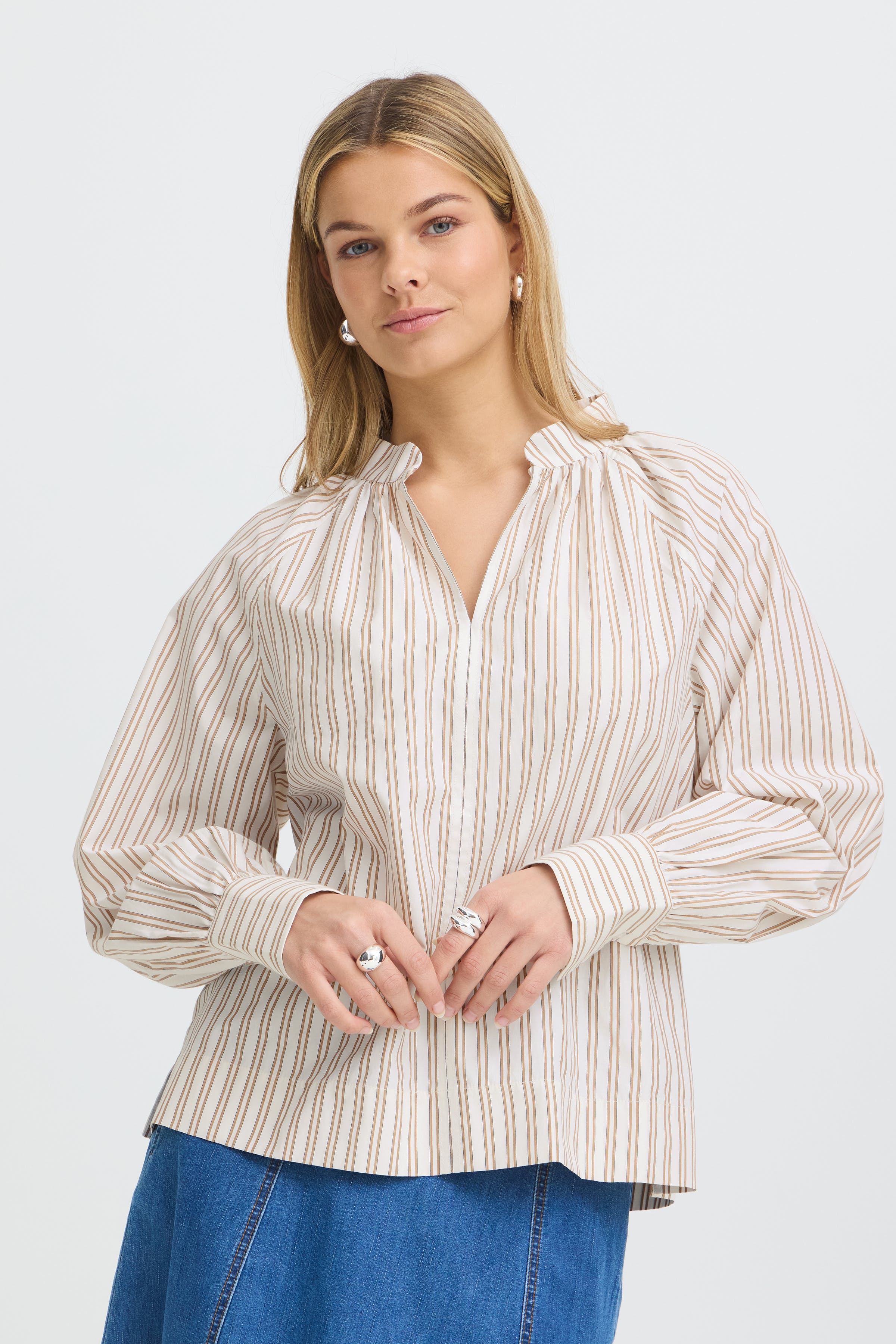 FRZABA Bluse LOOKBOOK FRONT 20618058-900009847
