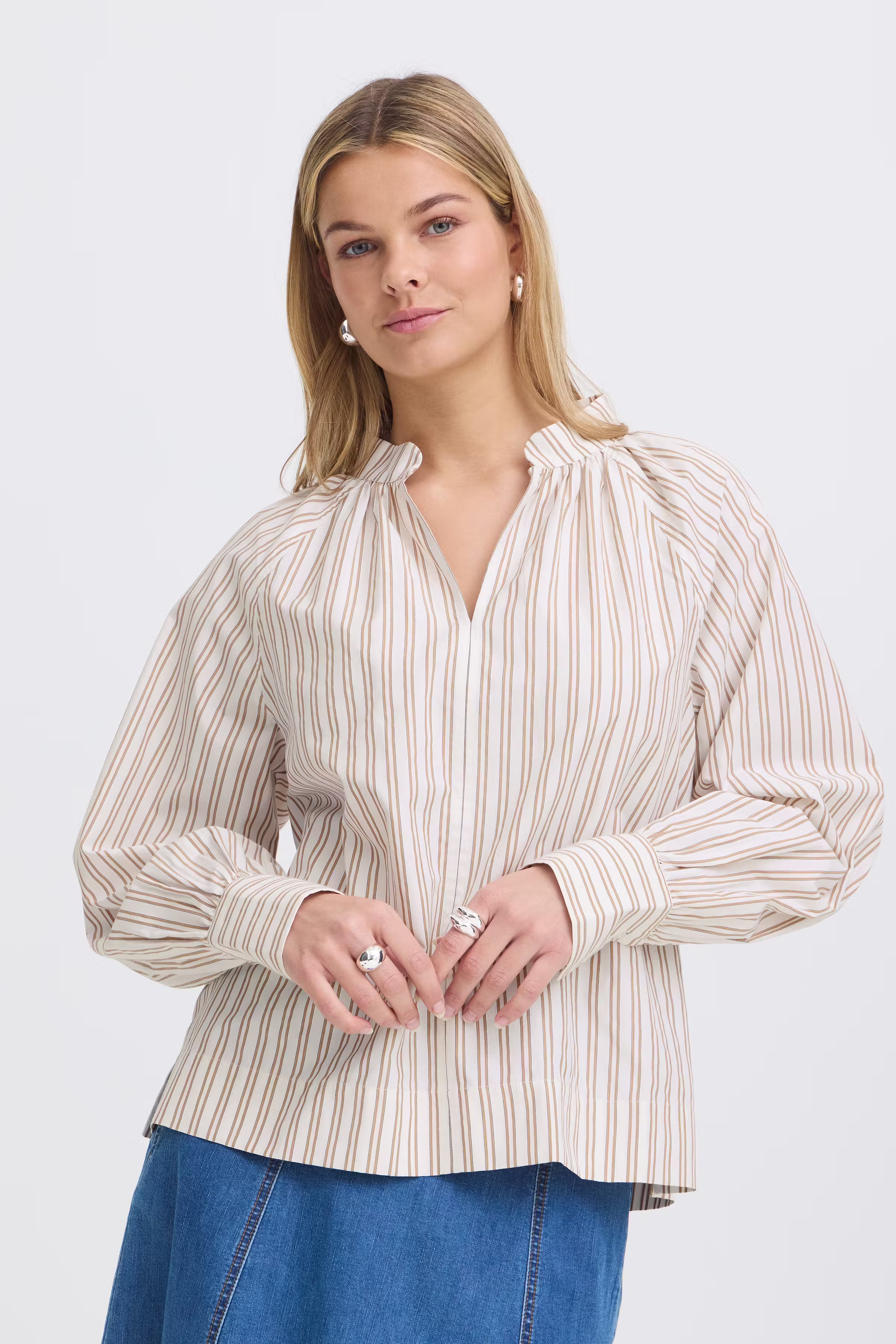FRZABA Bluse LOOKBOOK FRONT 20618058-900009847