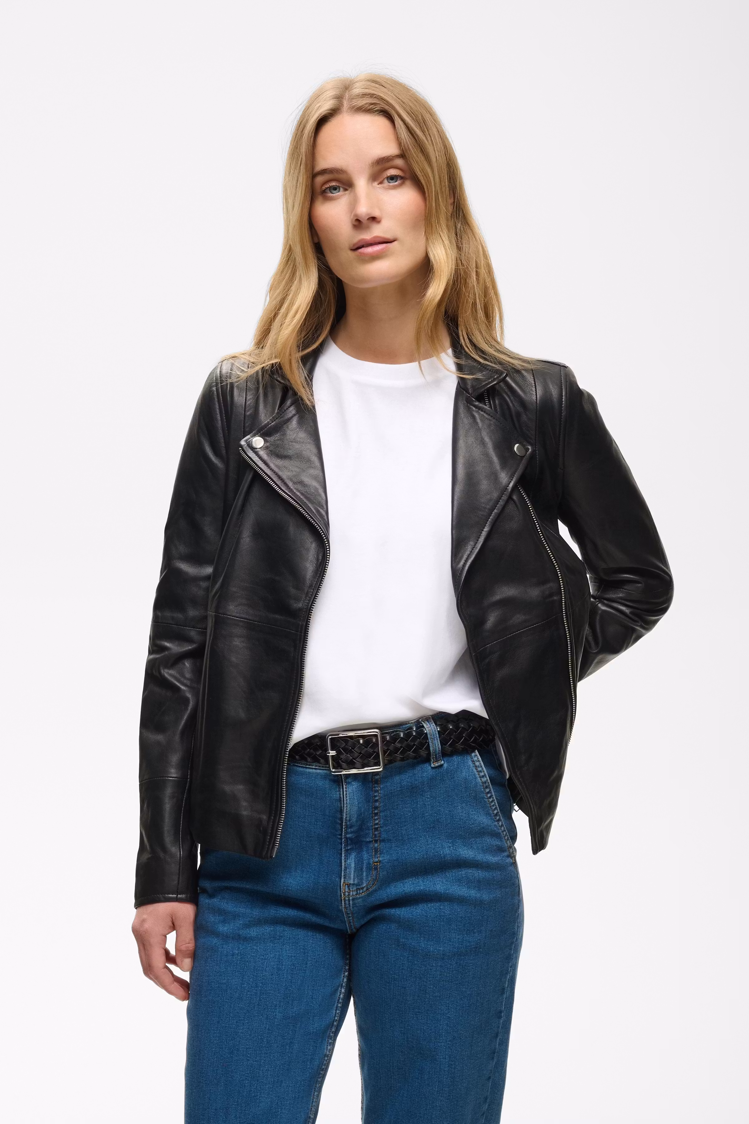 FrancesPW Leren jas LOOKBOOK FRONT 30305718-194008
