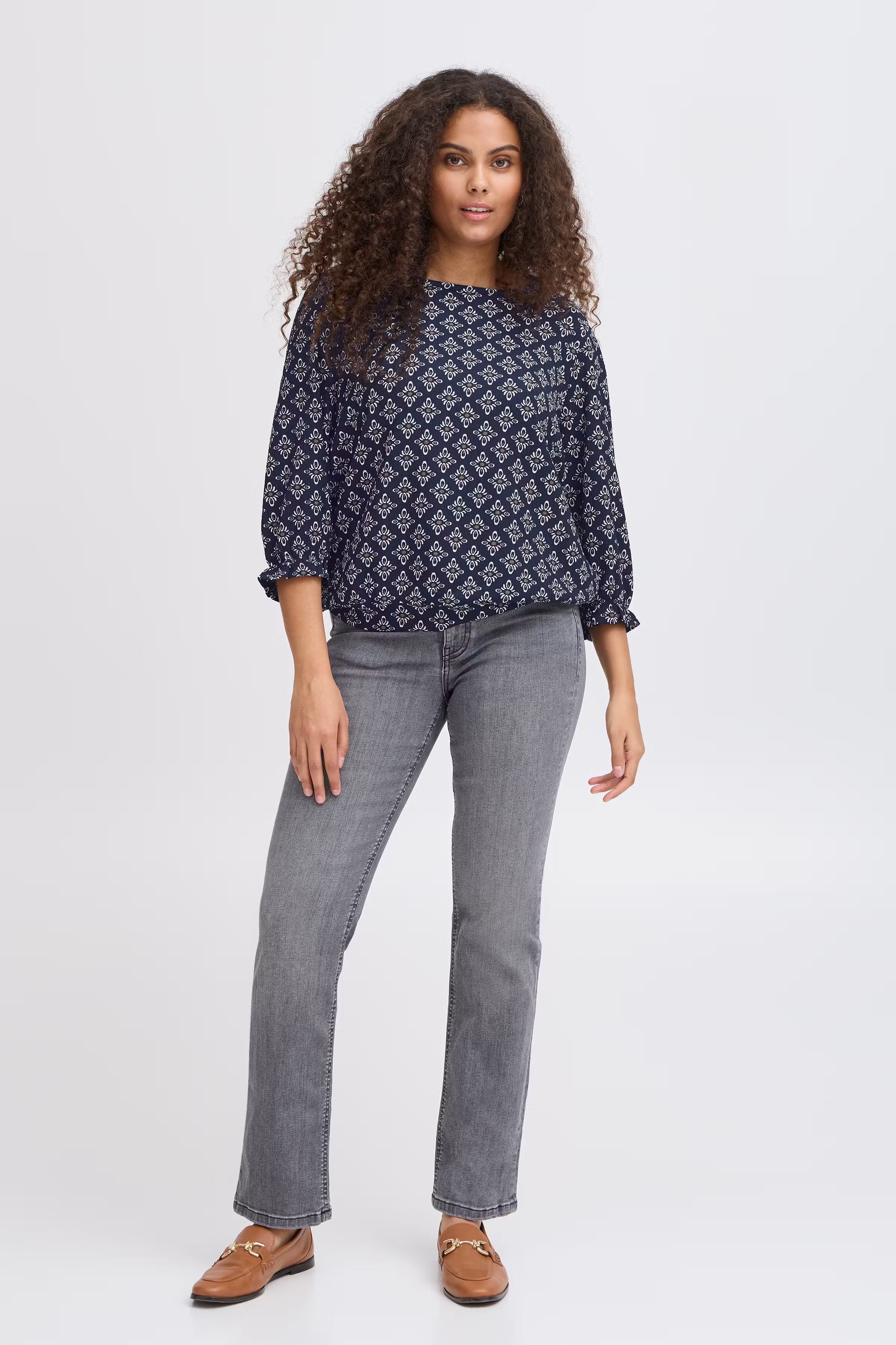 FRENORA TEE 1 Langermet T-shirt LOOKBOOK FRONT 20615575-200119