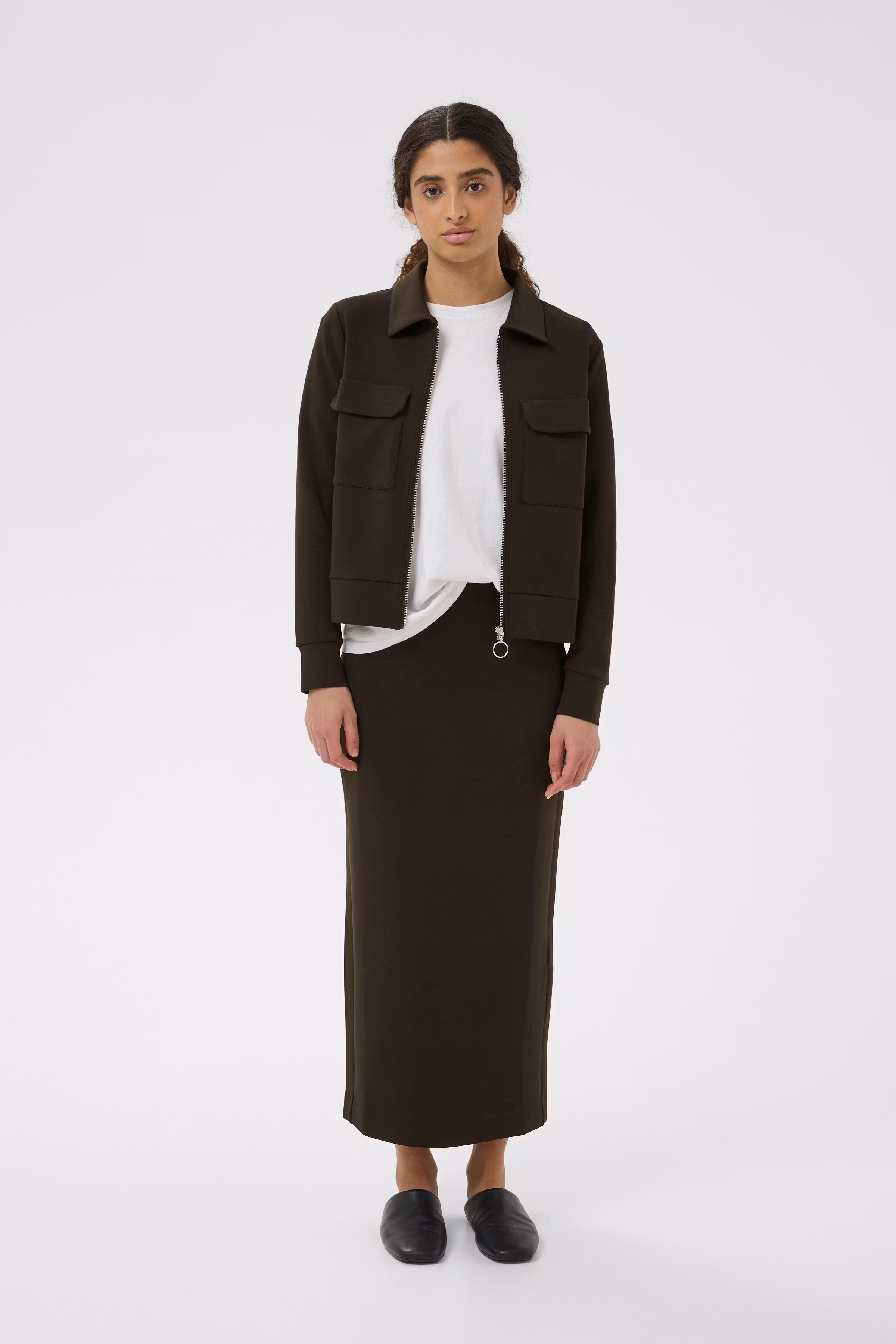 BecaIW Sweatjacke LOOKBOOK FRONT 30106371-191109