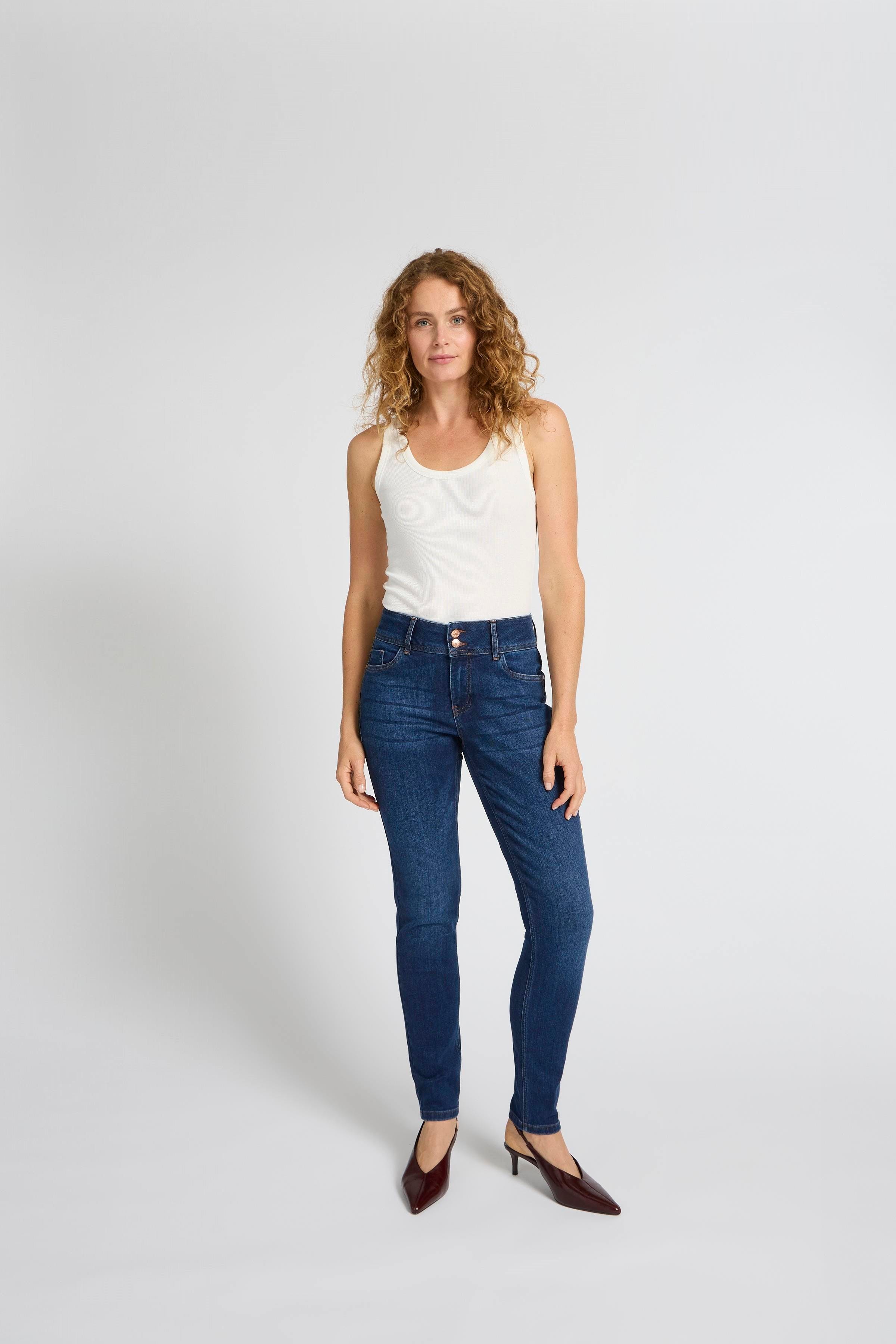 PZSUZY HW Curved Jeans Skinny Leg LOCATION NONE 50205549-200002