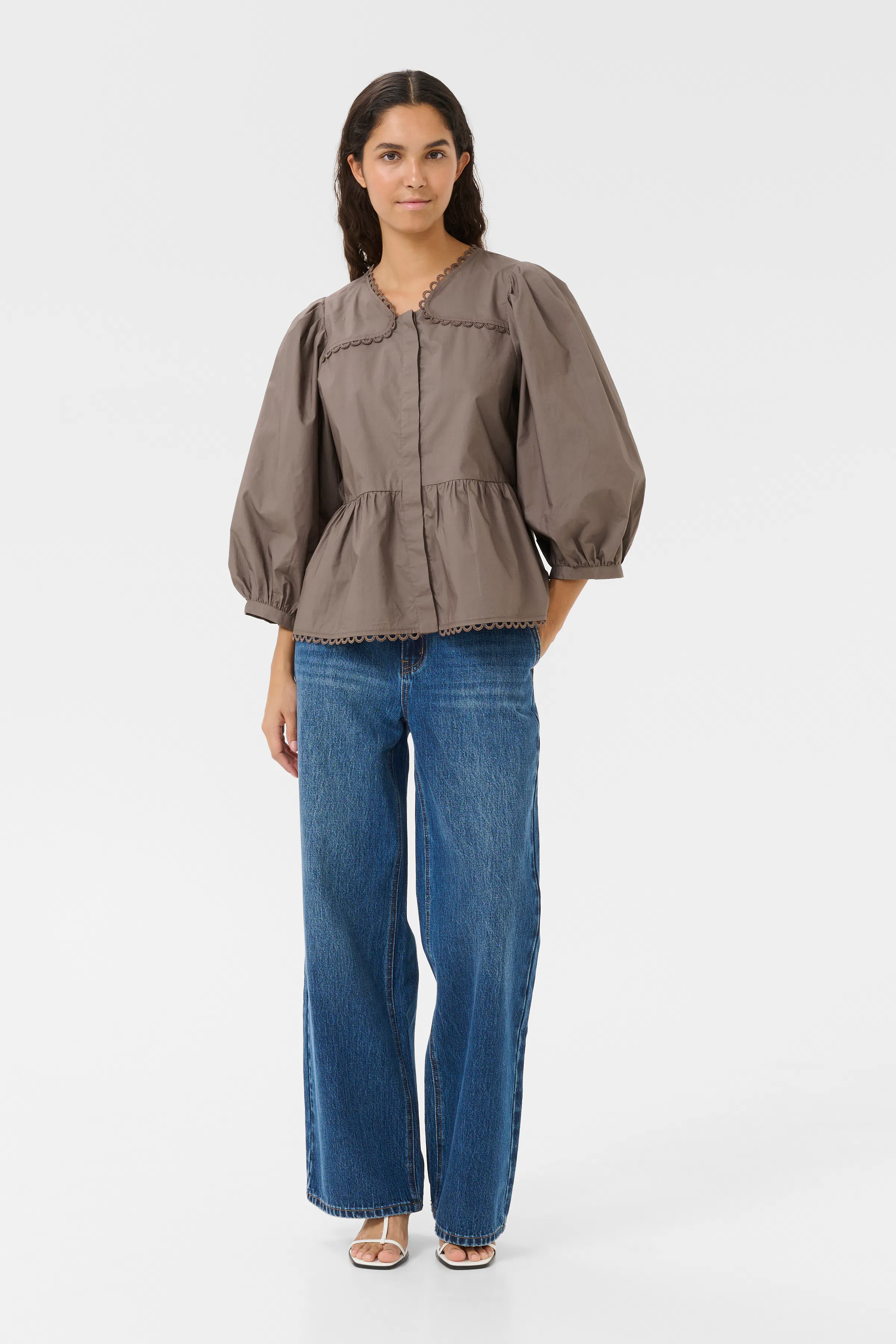 KBAnnabelle Bluse LOOKBOOK FRONT 10105537-181304