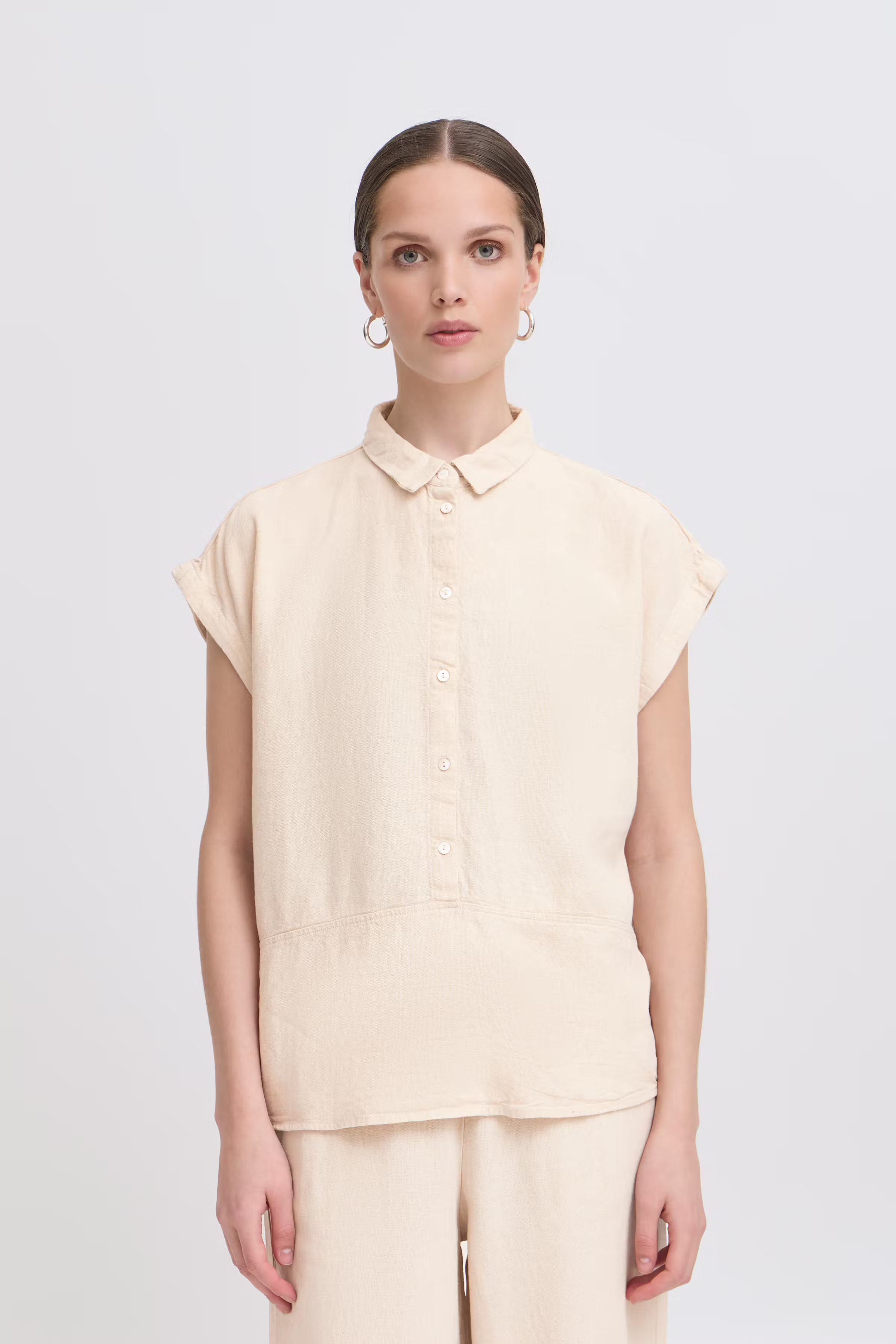 IHLINNO Blouse met korte mouwen LOOKBOOK FRONT 20122922-204424