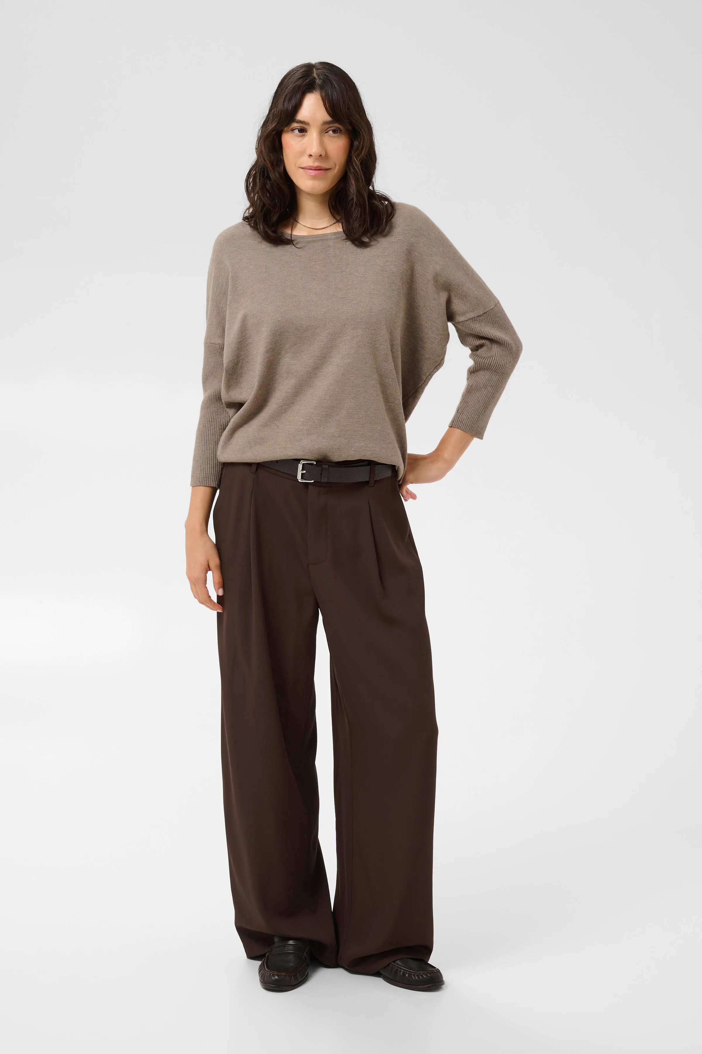 MilaSZ R-Neck Pullover LOOKBOOK FRONT 30500003-1614061