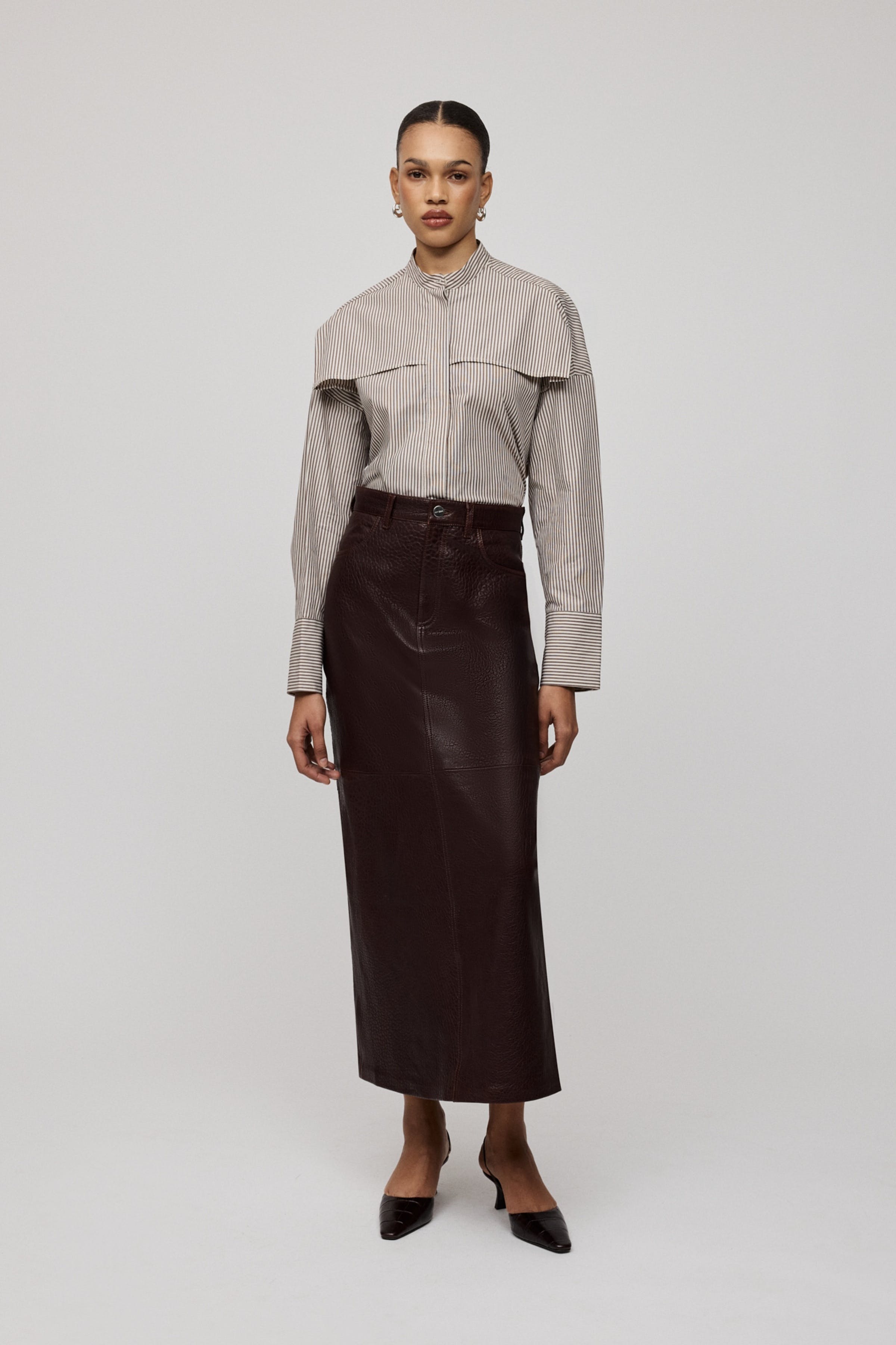 LISANNE Kjol LOOKBOOK FRONT 30600688-RE401