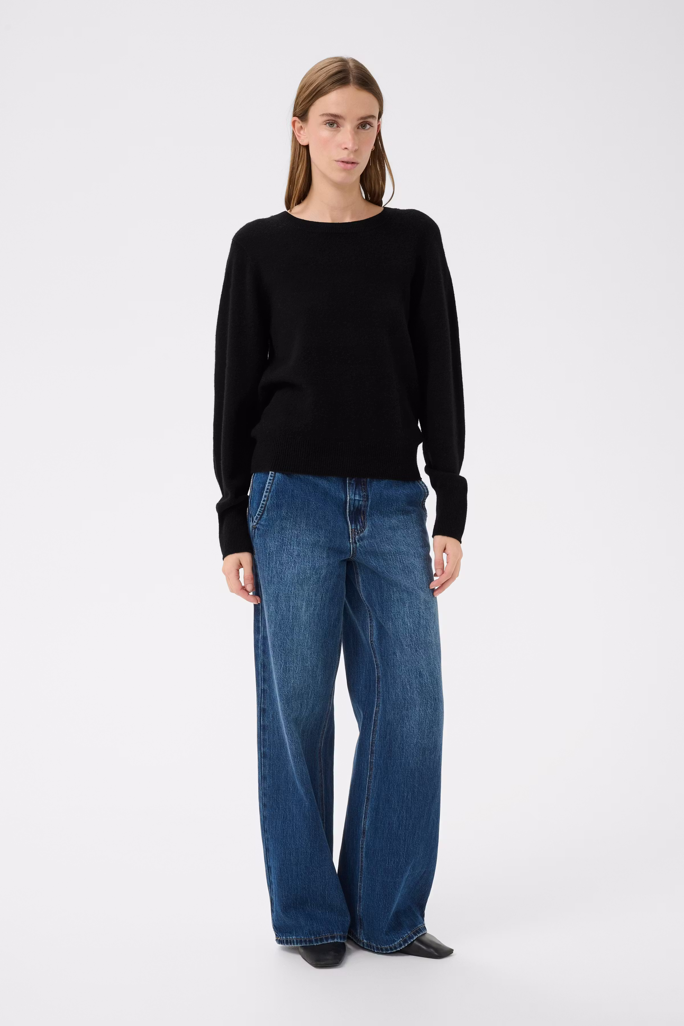 KBAnemone Pullover in 100% wool LOOKBOOK FRONT 10105775-194008