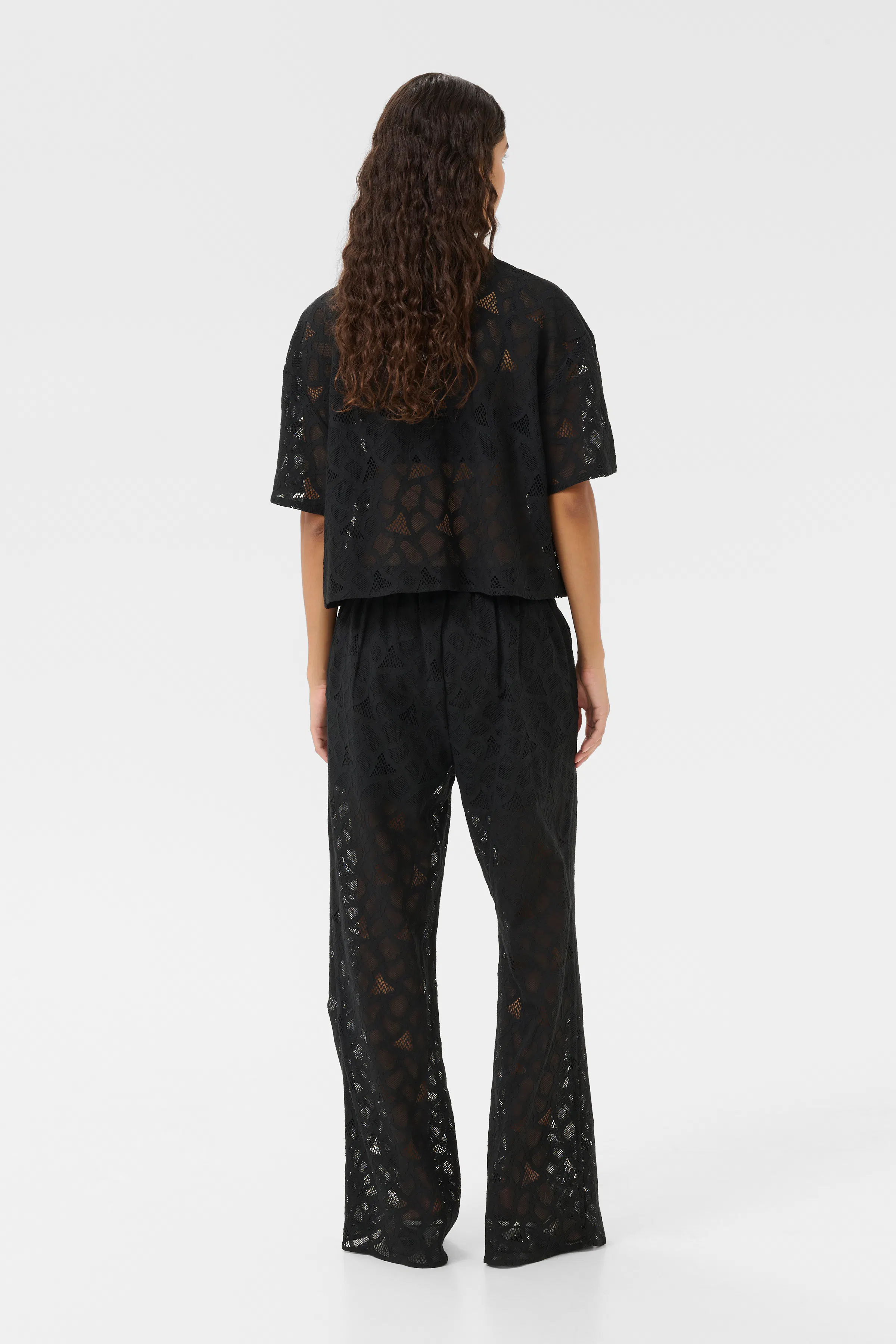 KBAudrey Blondeskjorte LOOKBOOK BACK 10105546-194008