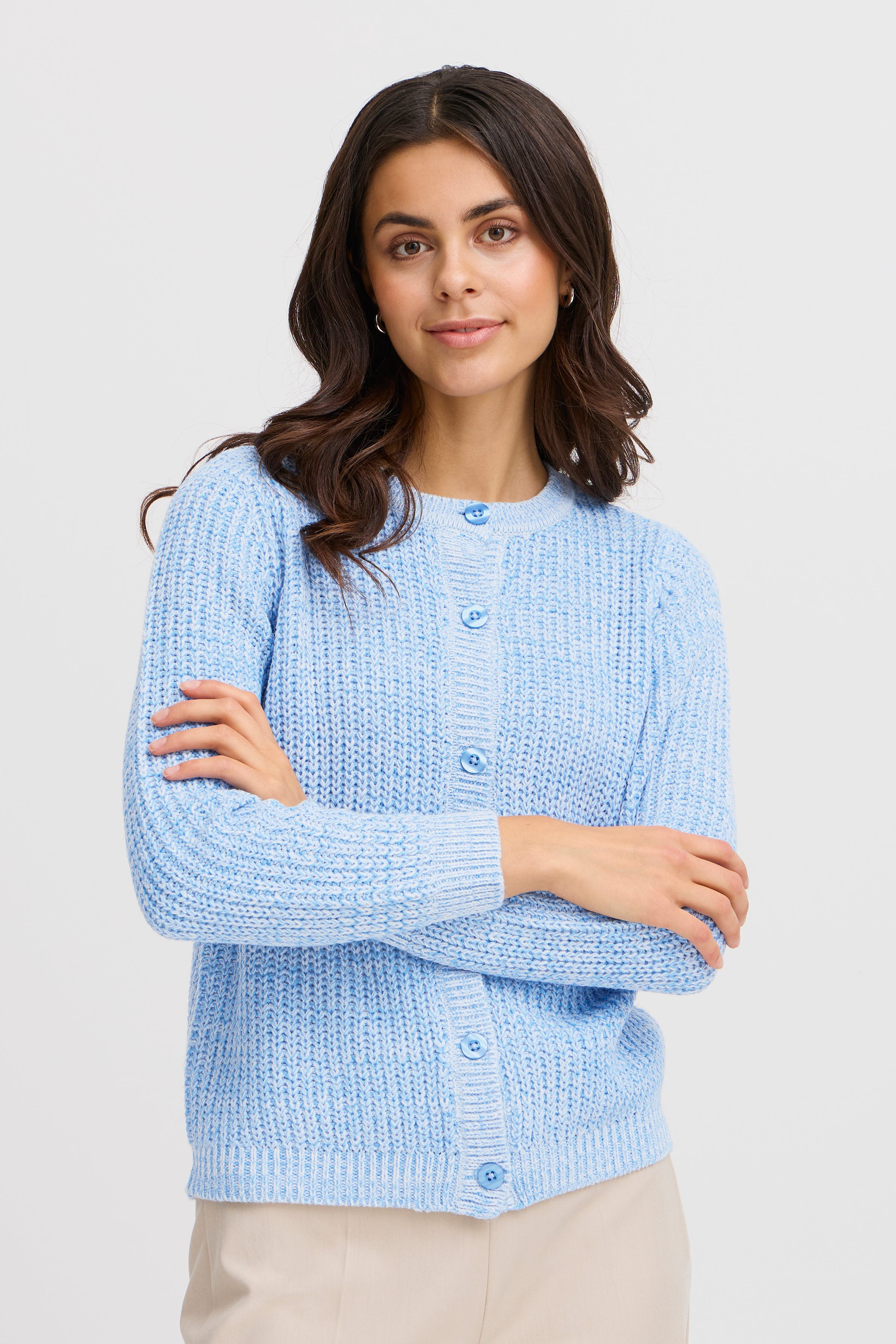 FRERNI Strikcardigan LOOKBOOK FRONT 20615365-1741391