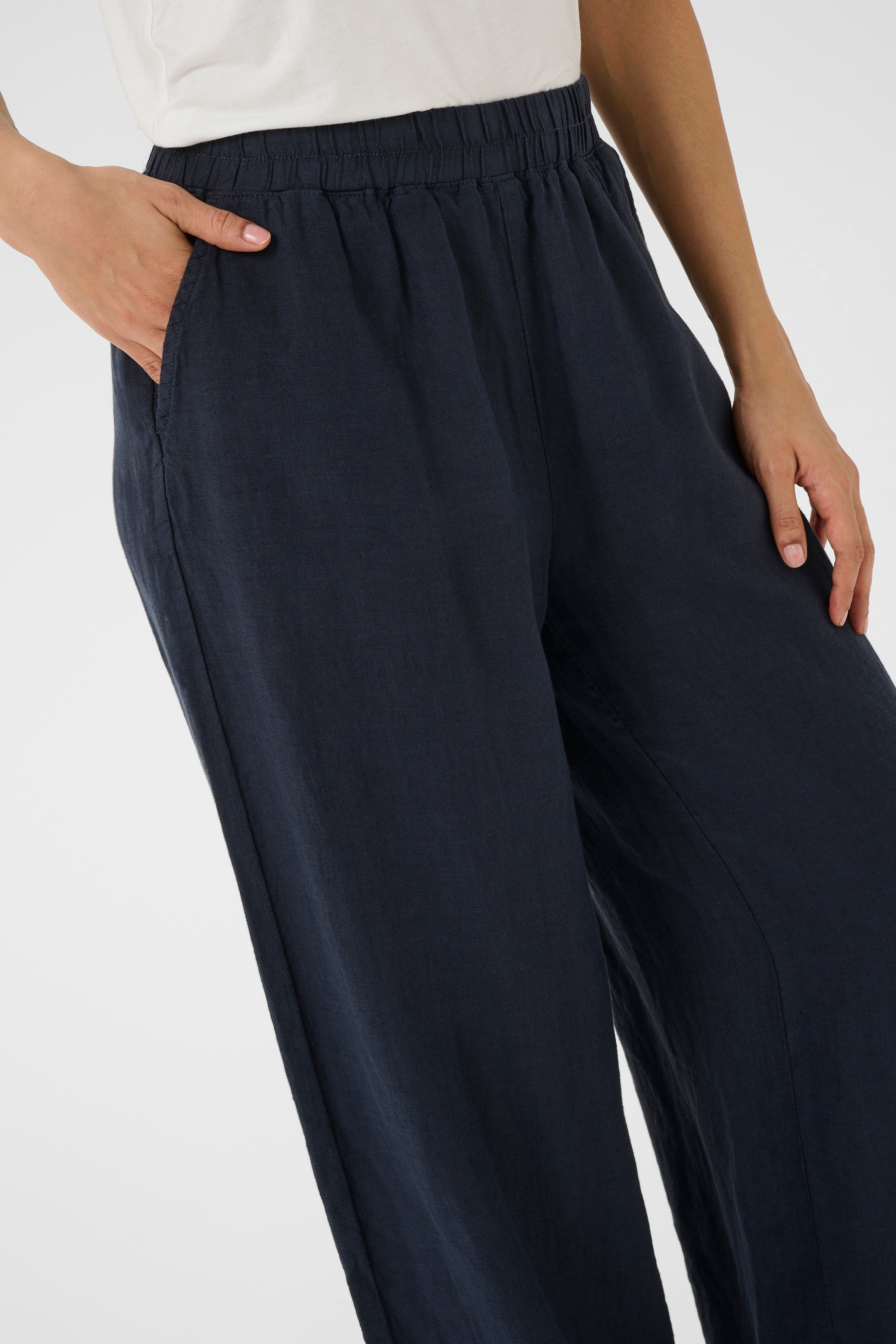 CUnyssa Hose 100% Leinen LOOKBOOK DETAIL 50111693-194011