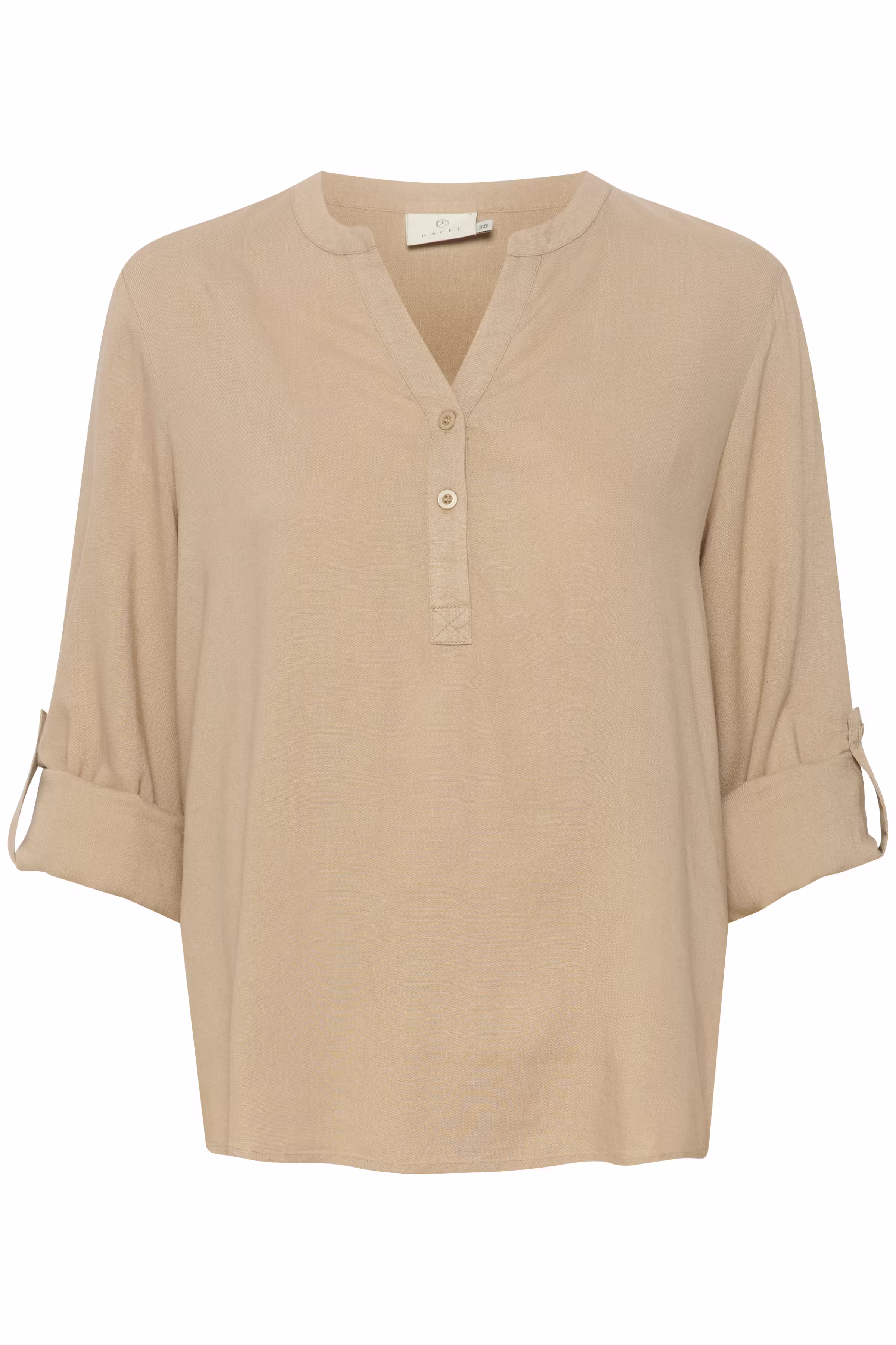 KAmilia Linen blouse PACK FRONT 10508313-171109