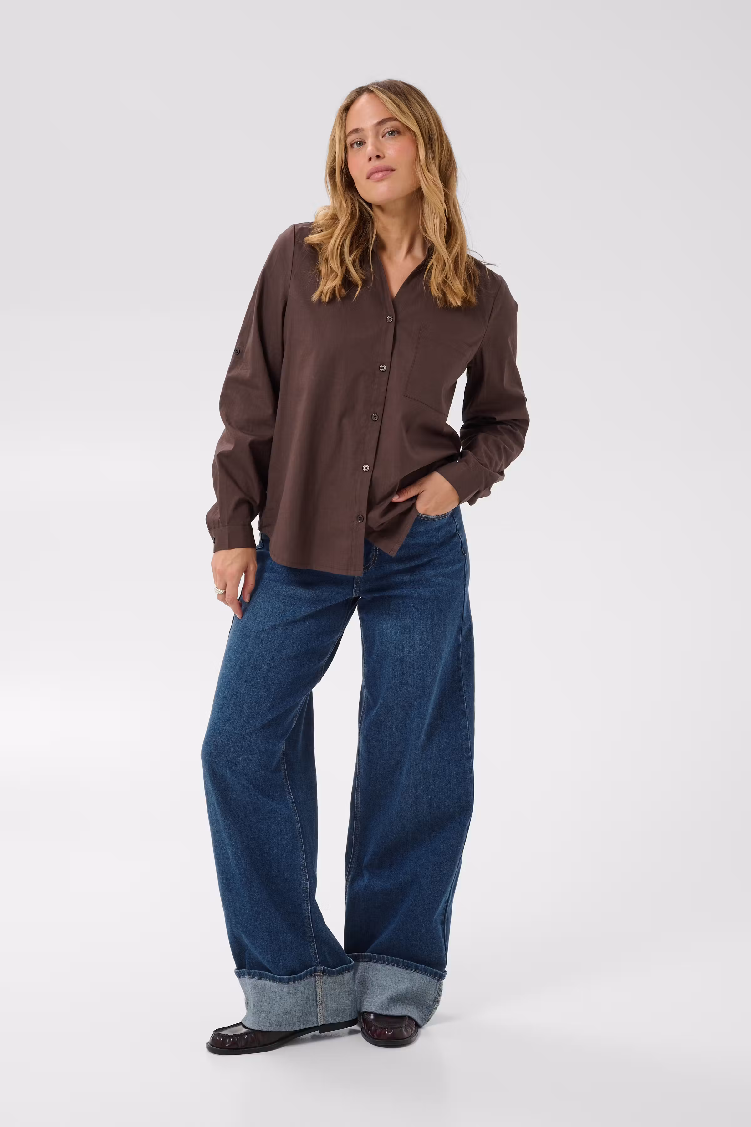 KAandrea Wide Jeans LOOKBOOK FRONT 10512890-104462