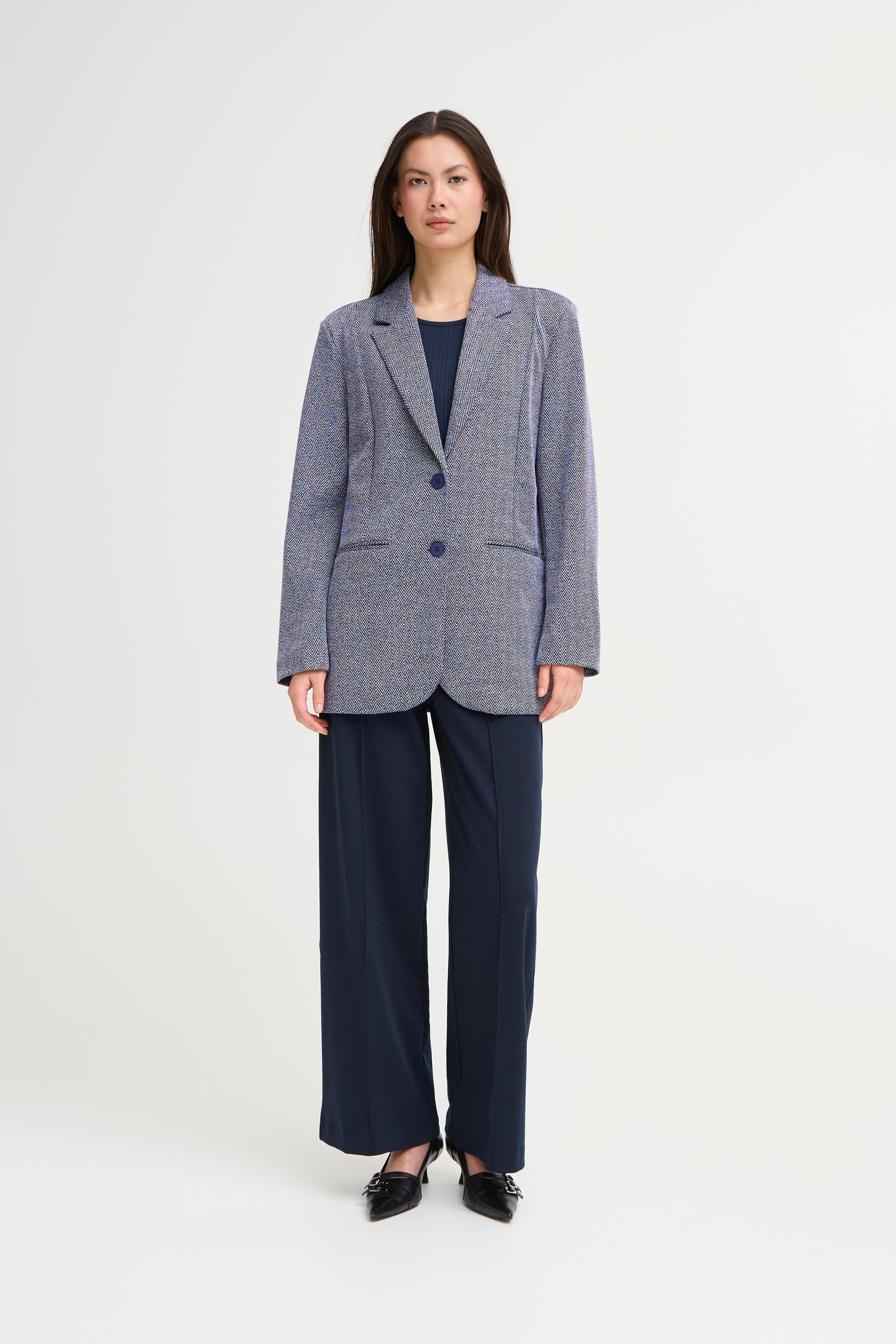 IHKATE JACQUARD OVERSIZE Blazer LOOKBOOK FRONT 20121605-900000478