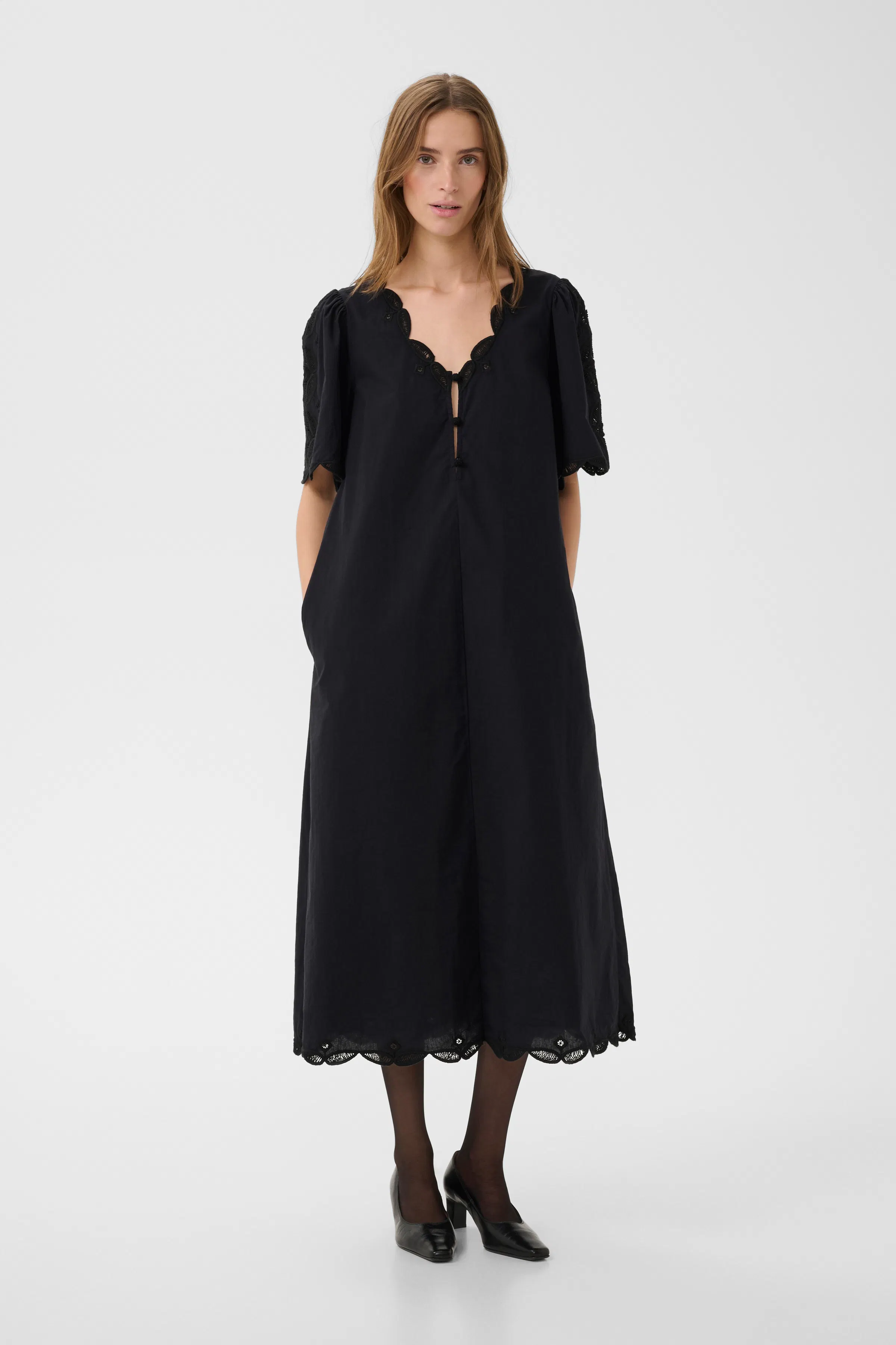 KBThorun Dress in simply taupe / grey colour
