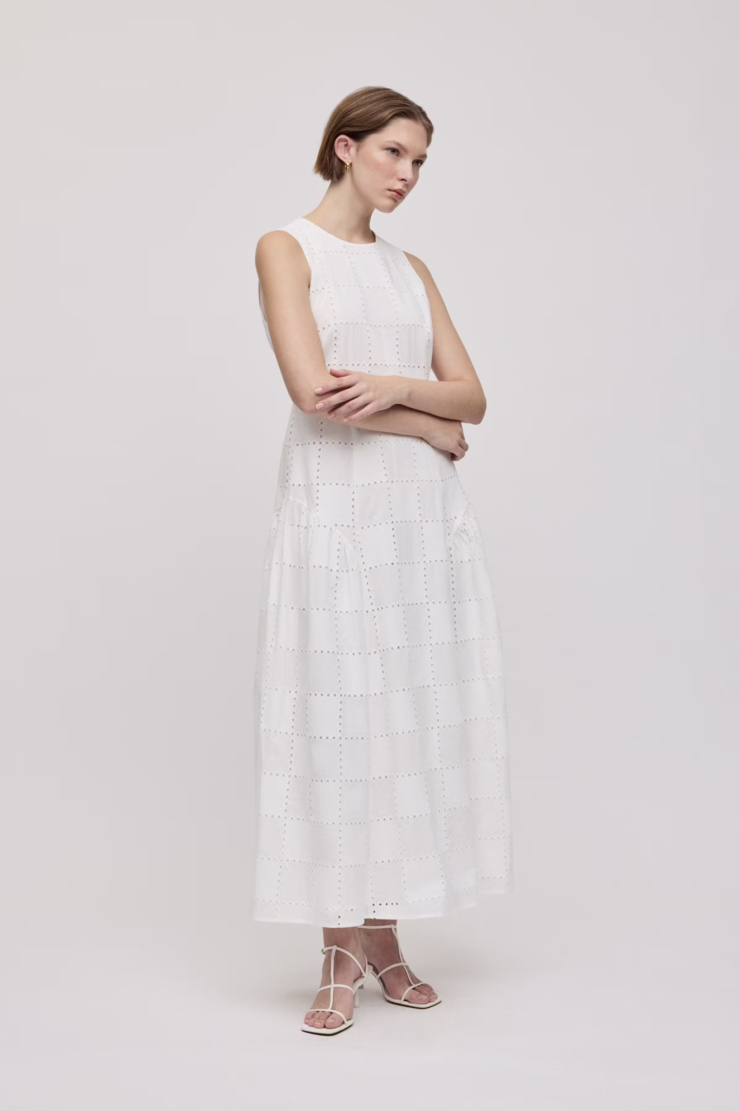 IOMARCA Kleid LOOKBOOK FRONT 30600659-WH010