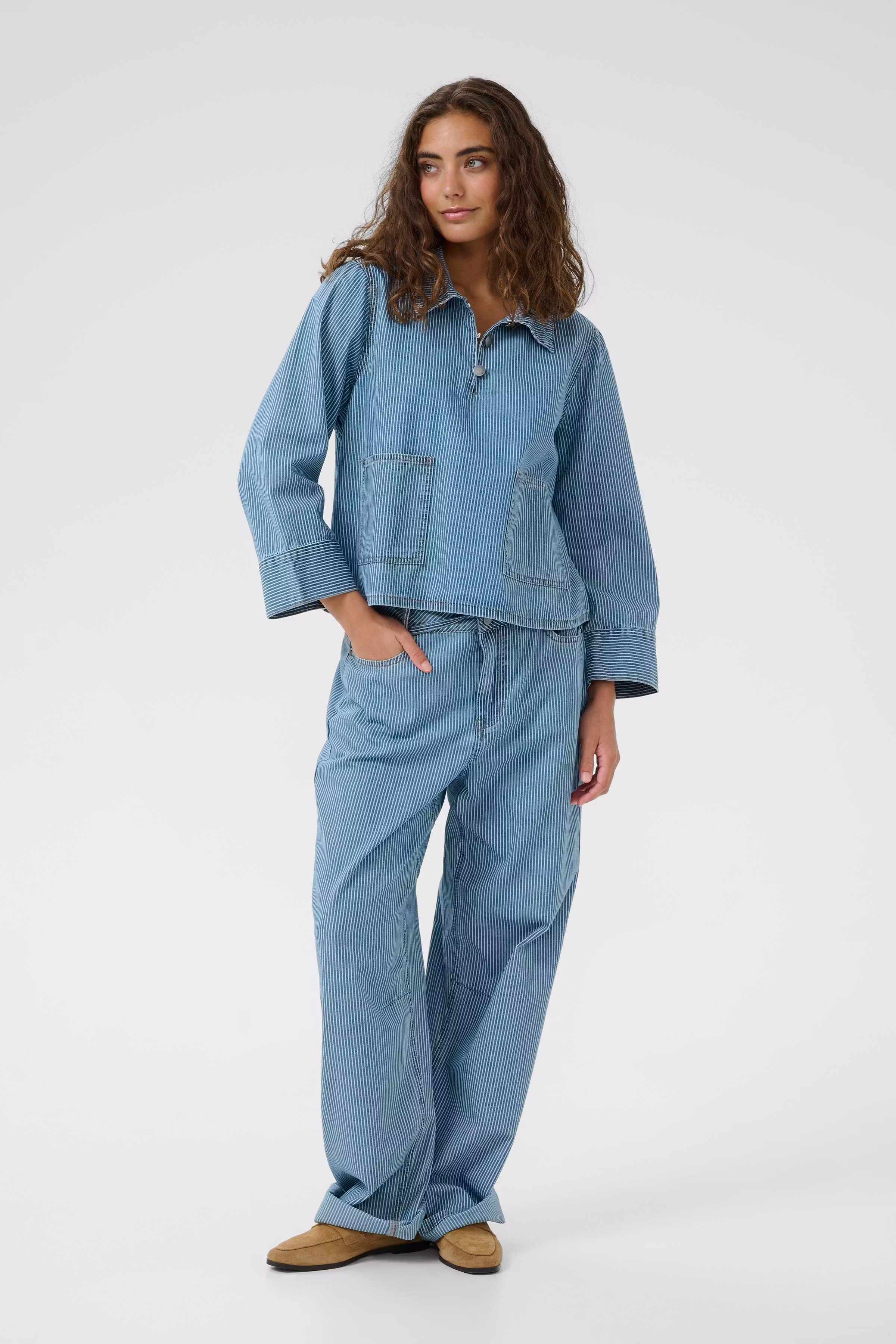 CUayna Skjorta LOOKBOOK FRONT 50112794-109137