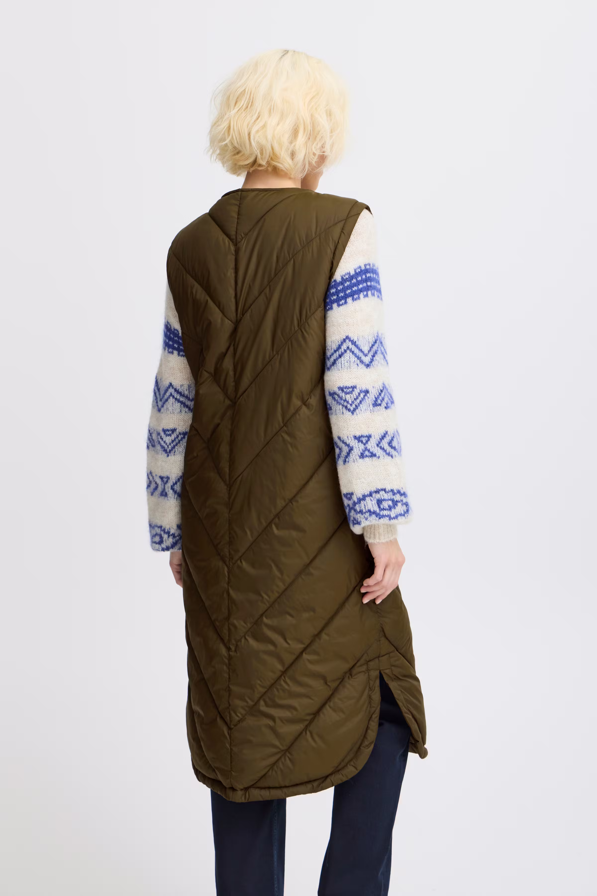 PZKATALIN Waistcoat outerwear LOOKBOOK BACK 50208172-190614