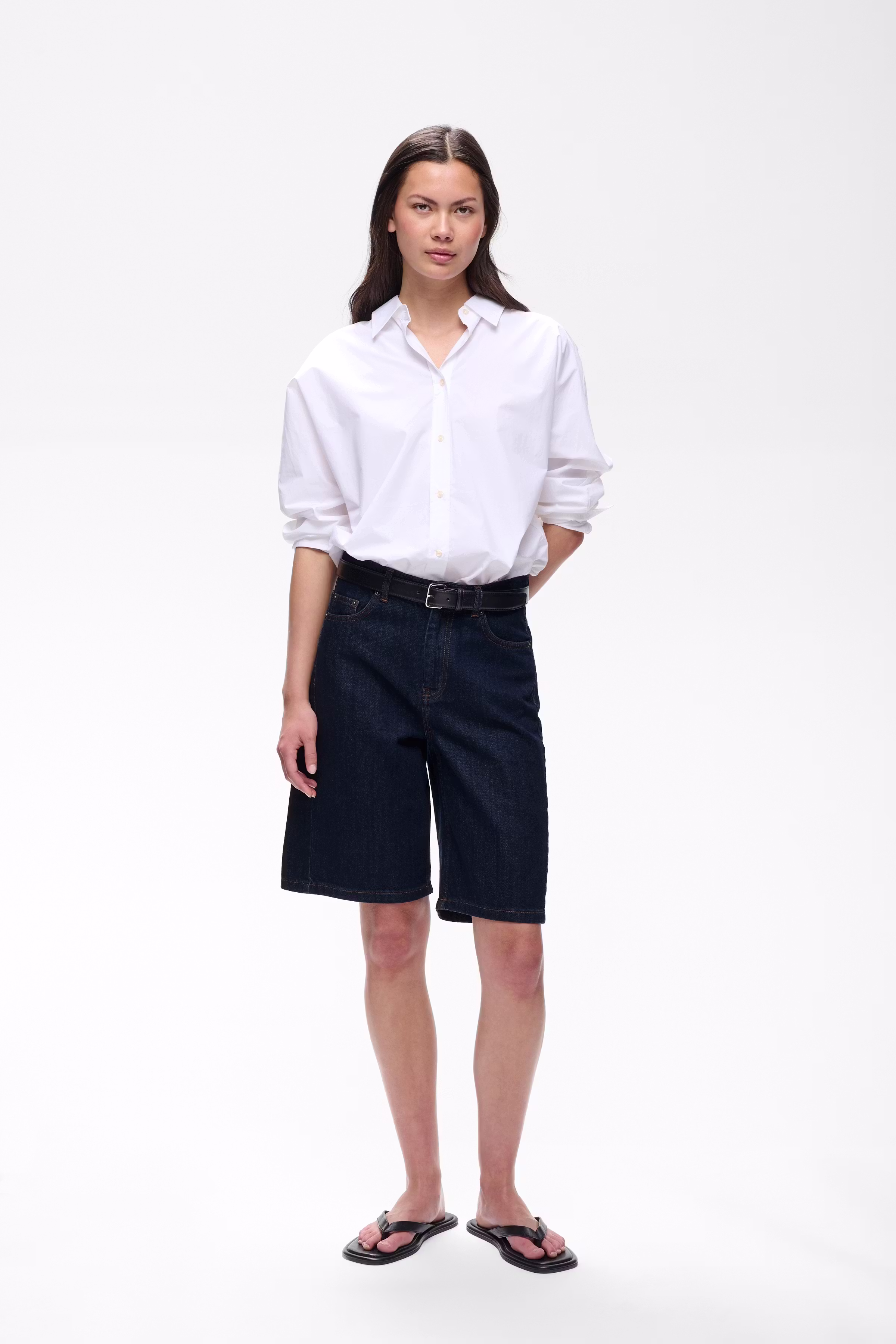 BaliaIW Denim Shorts LOOKBOOK FRONT 30111226-304092