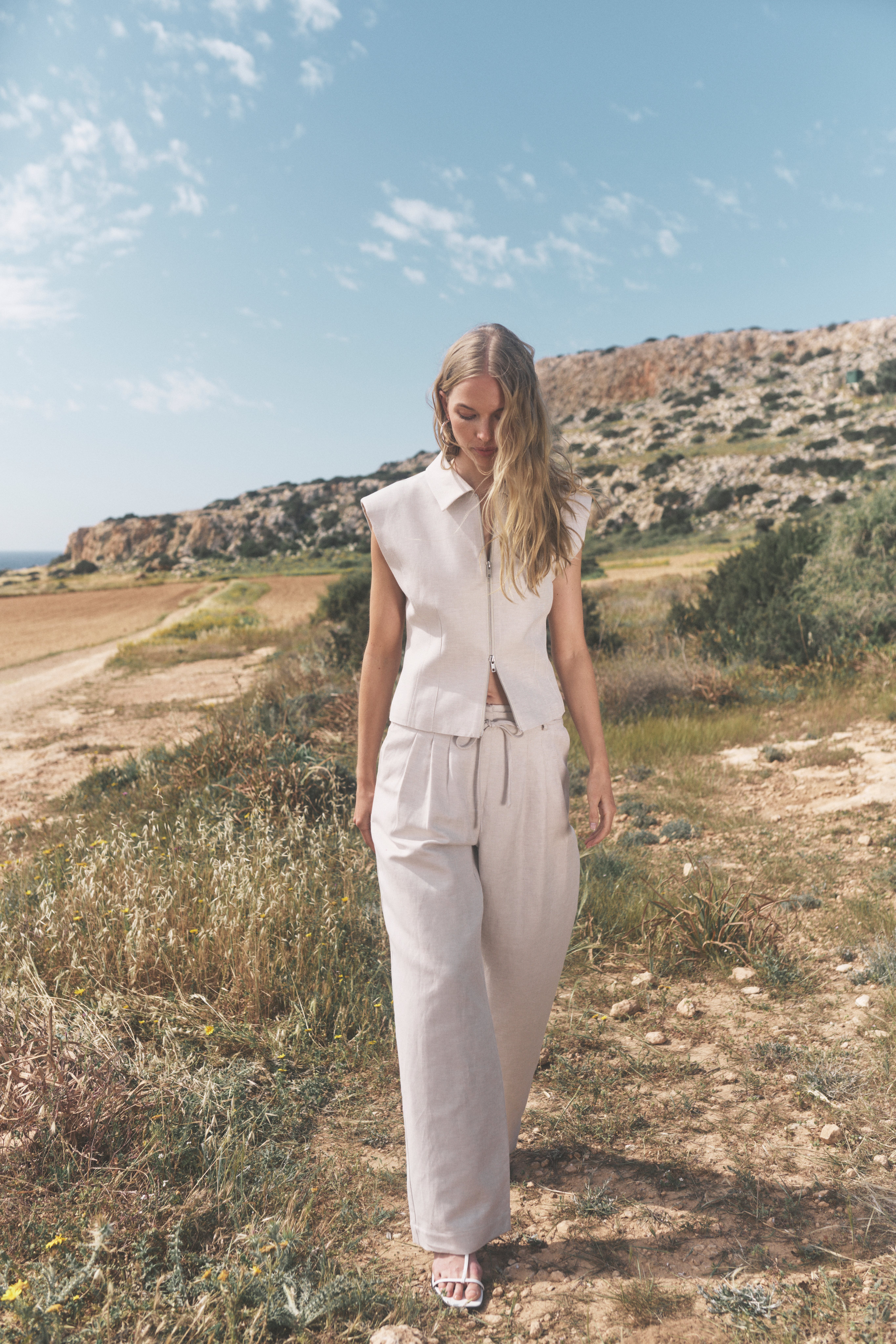 KBVia Hose aus Leinenmischung LOCATION NONE 10105476-1613101